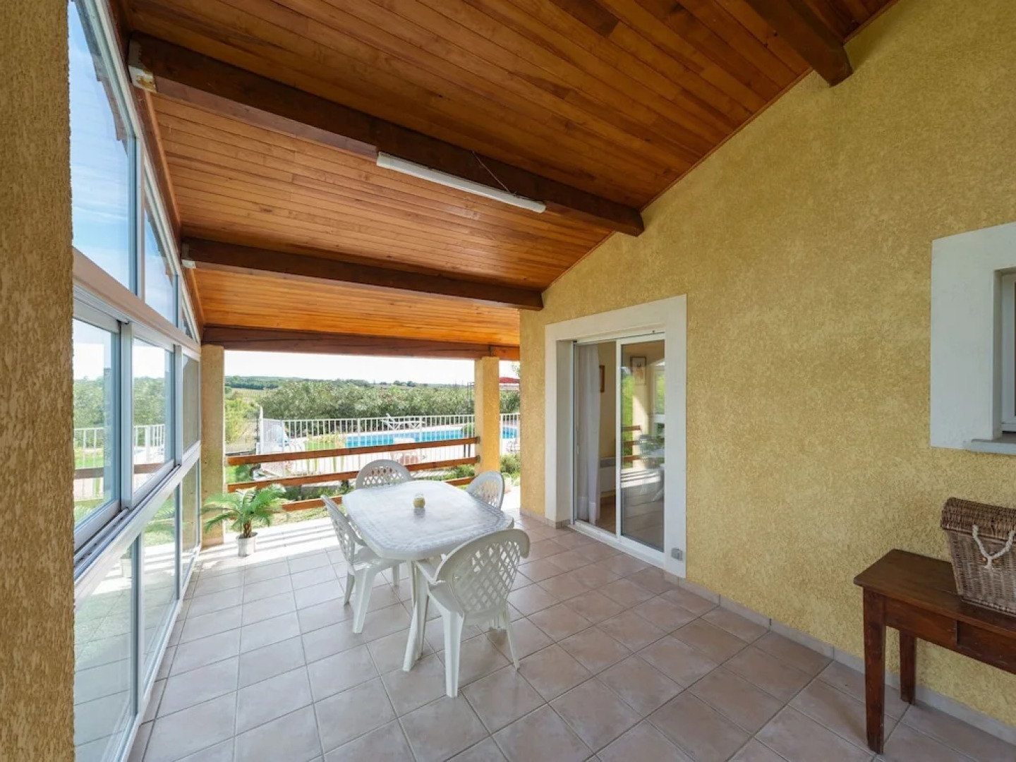 Cozy Holiday Home in Vagnas with Swimming Pool