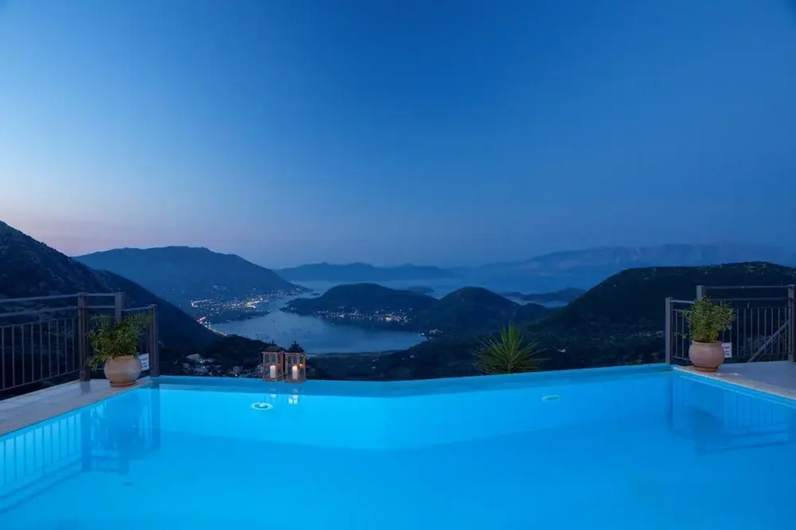Luxury Villa With Stunning Views in Lefkada