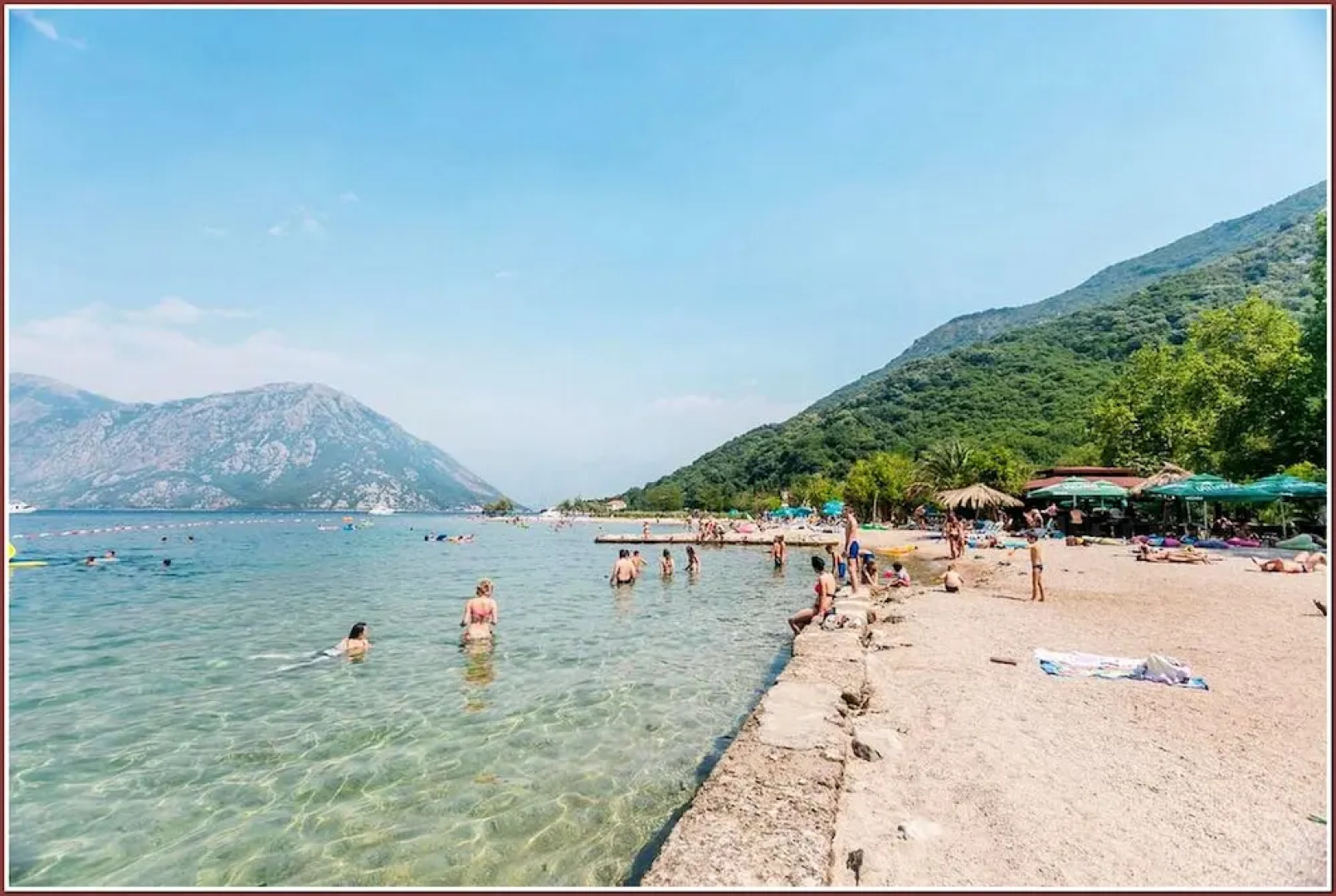 Apartment With 2 Bedrooms in Risan, With Wonderful Mountain View, Encl