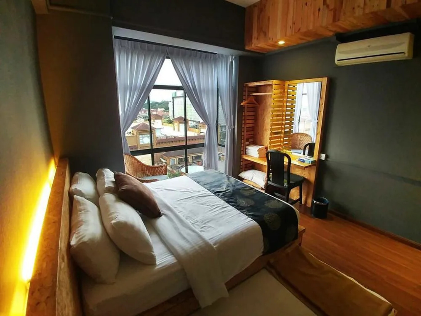 Urban Industrial City View