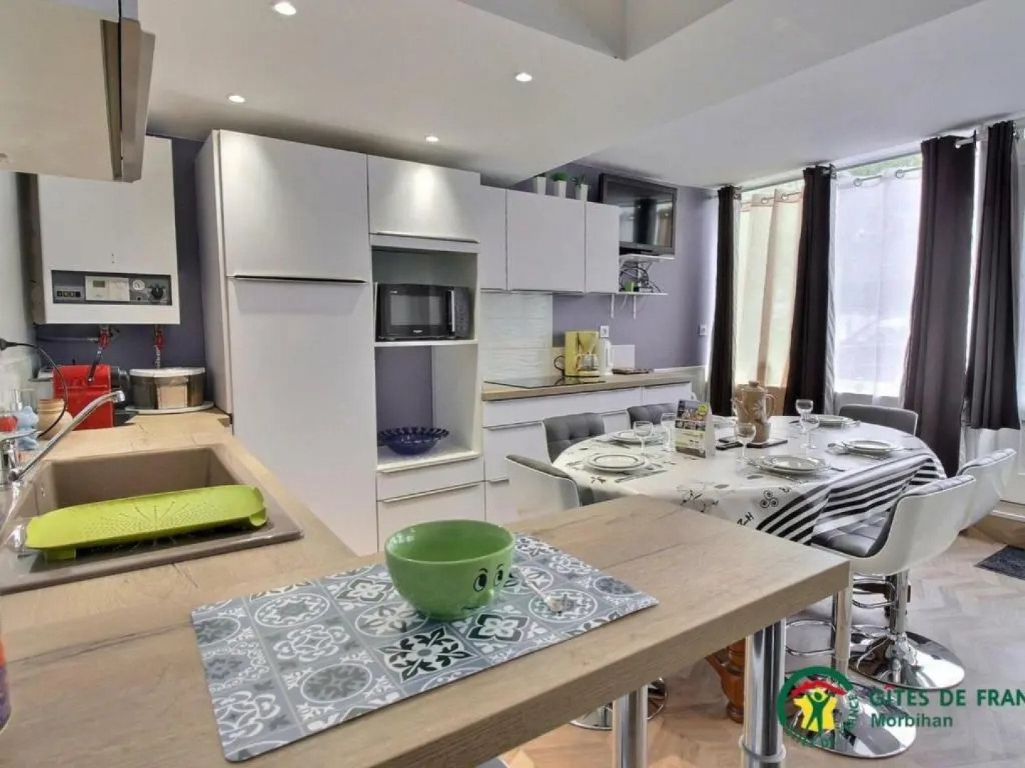 Gite Josselin, 4 pièces, 6 personnes - FR-1-378-1229