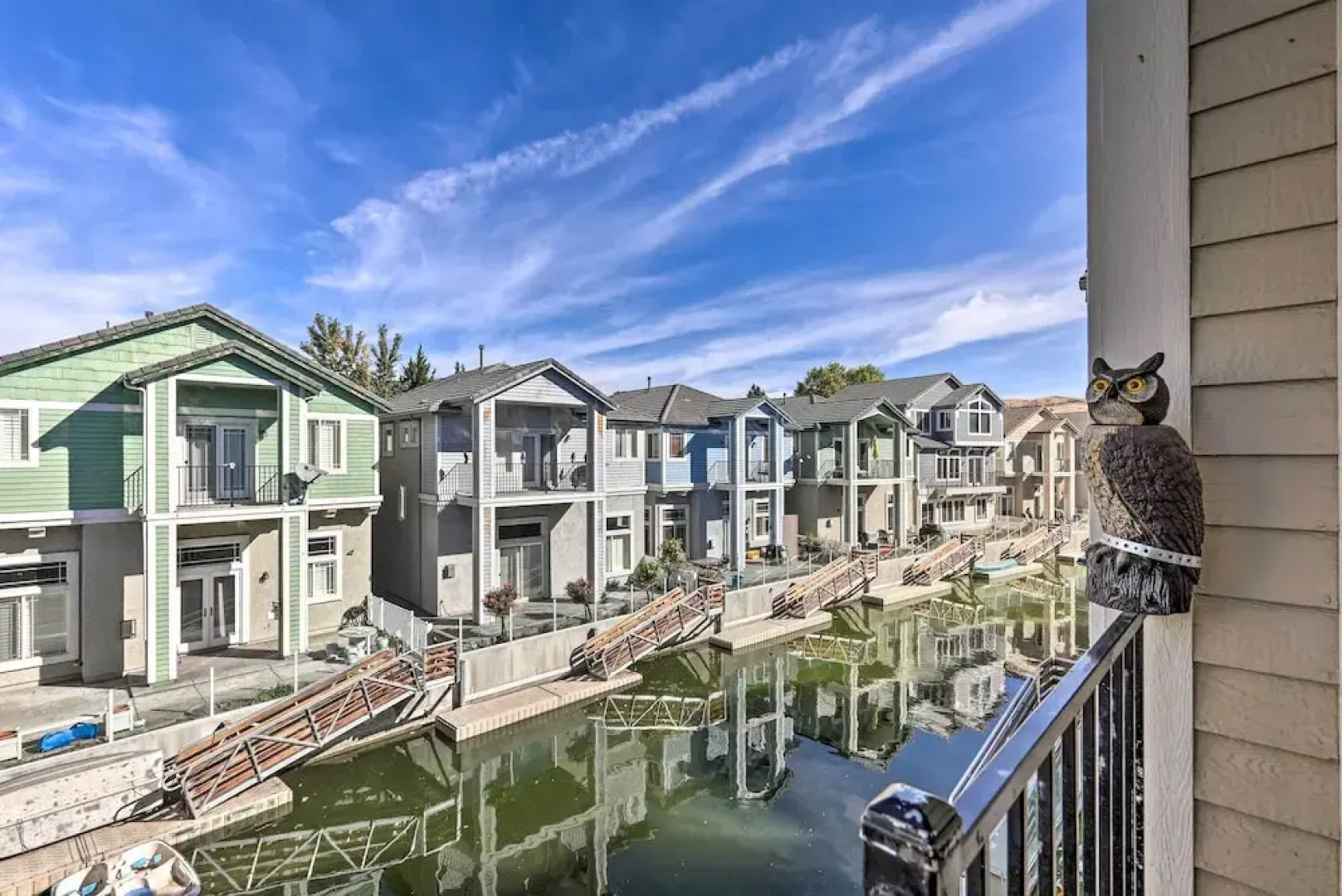 Private Dock & Balcony: Waterfront Sparks Home