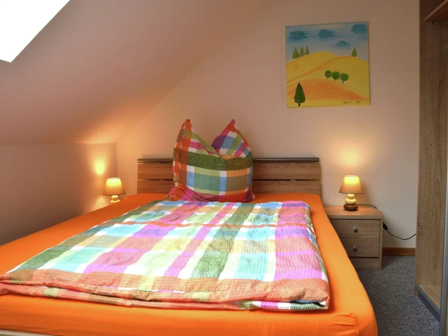 Apartment in Elpe With Balcony, Garden Furniture, Heating