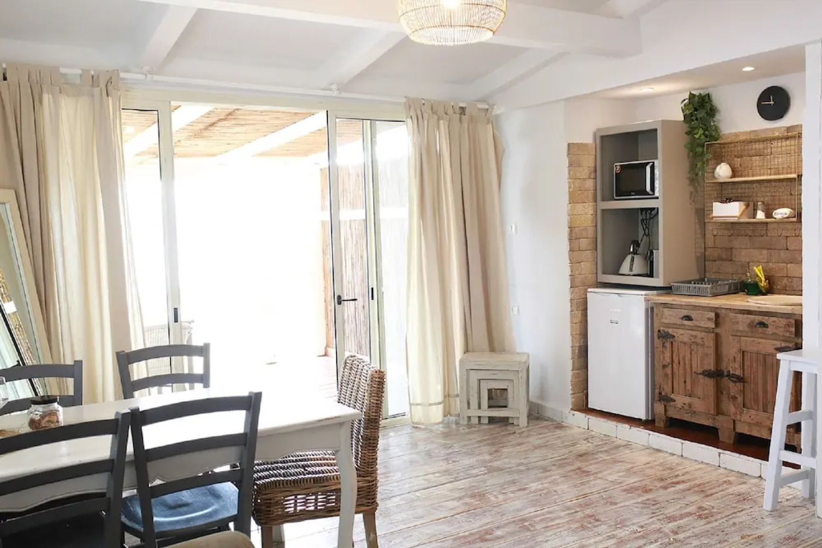 The White Cabins - View