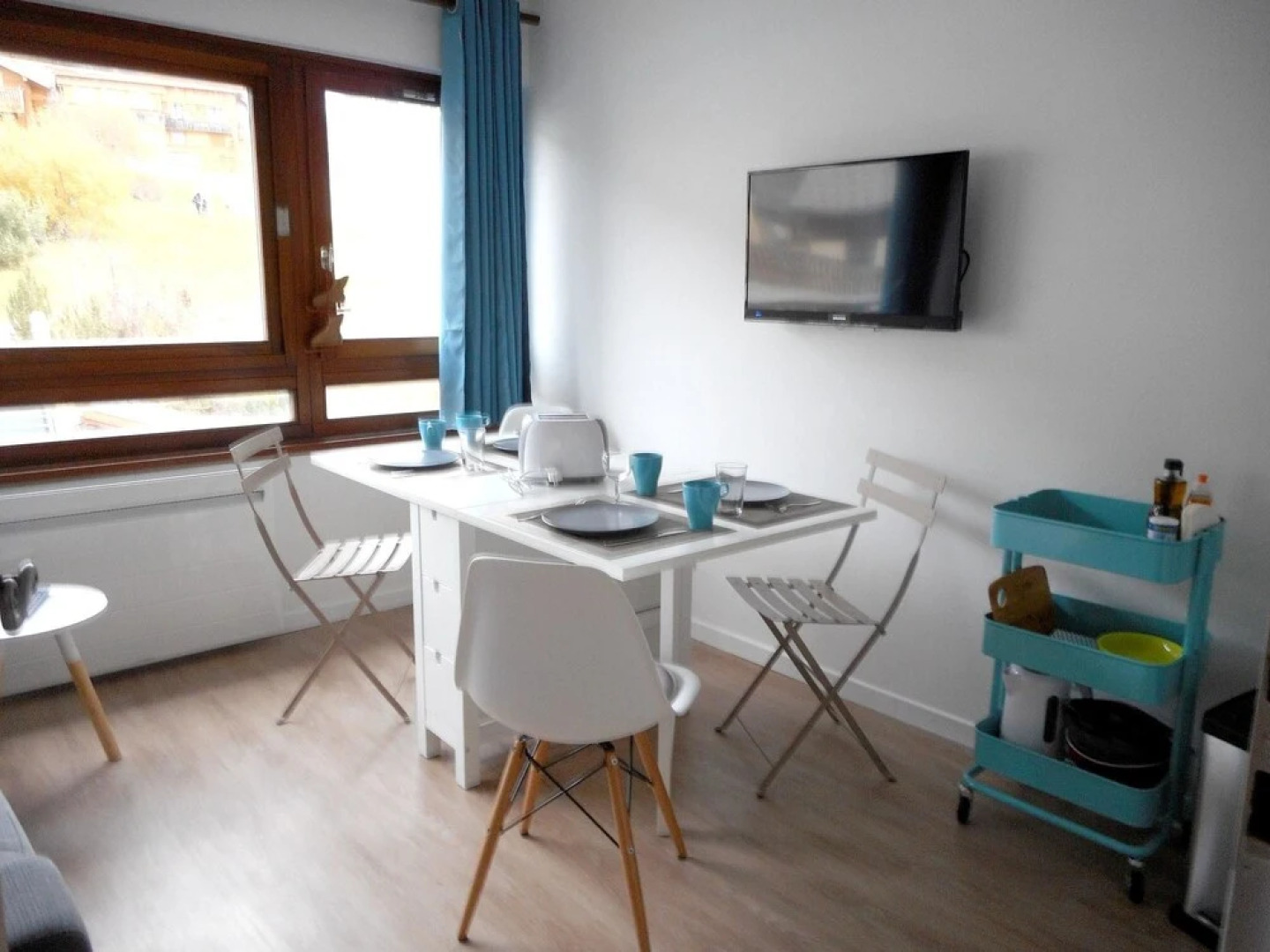 Studio in Huez, With Wonderful Mountain View