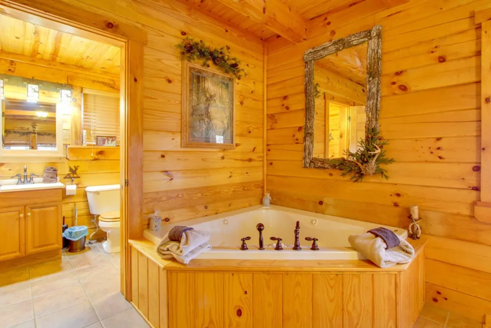 Secluded Smoky Mountain Cabin w/ Wraparound Deck!