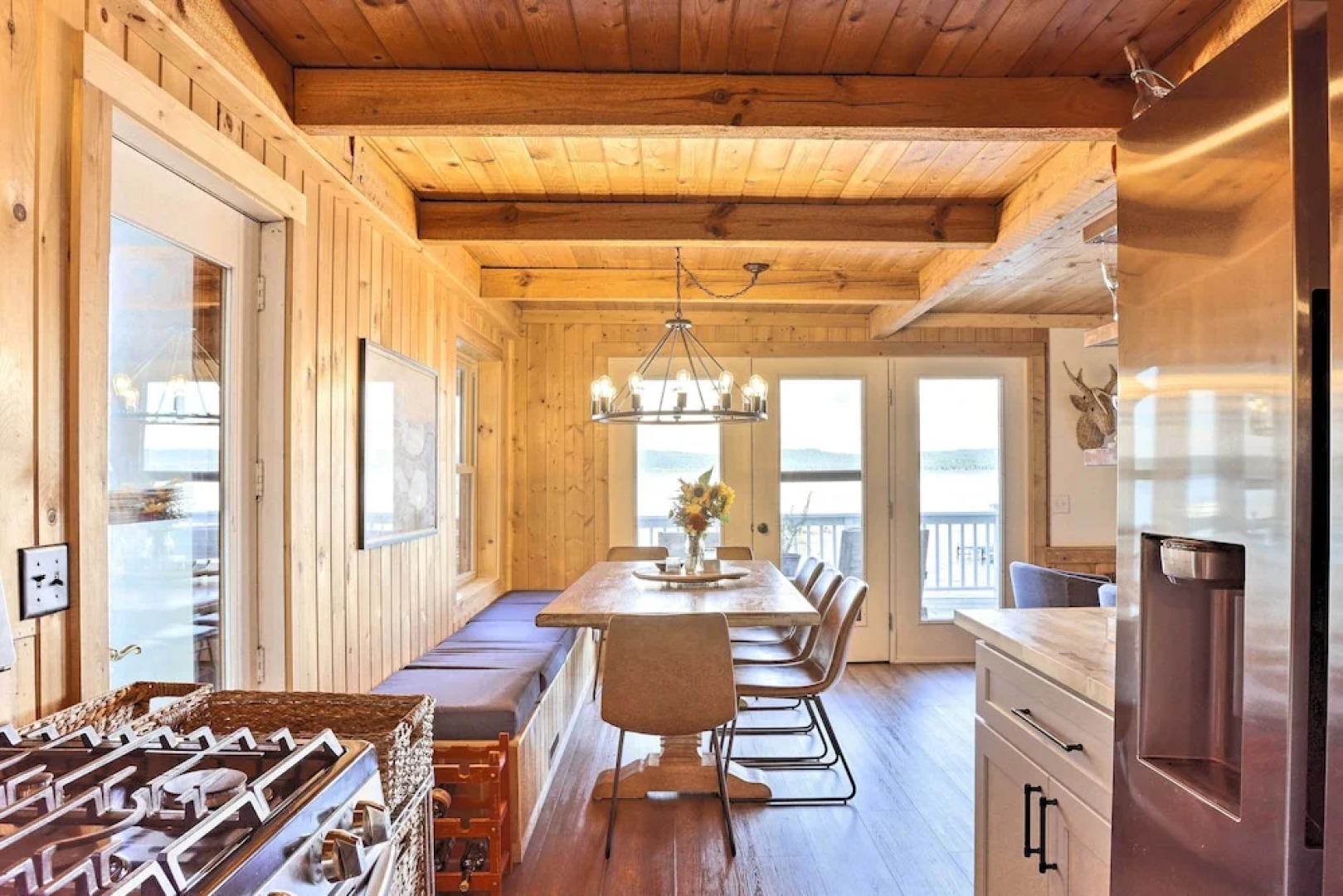 Updated Glen Arbor Cottage on Lake: Dock & Mooring