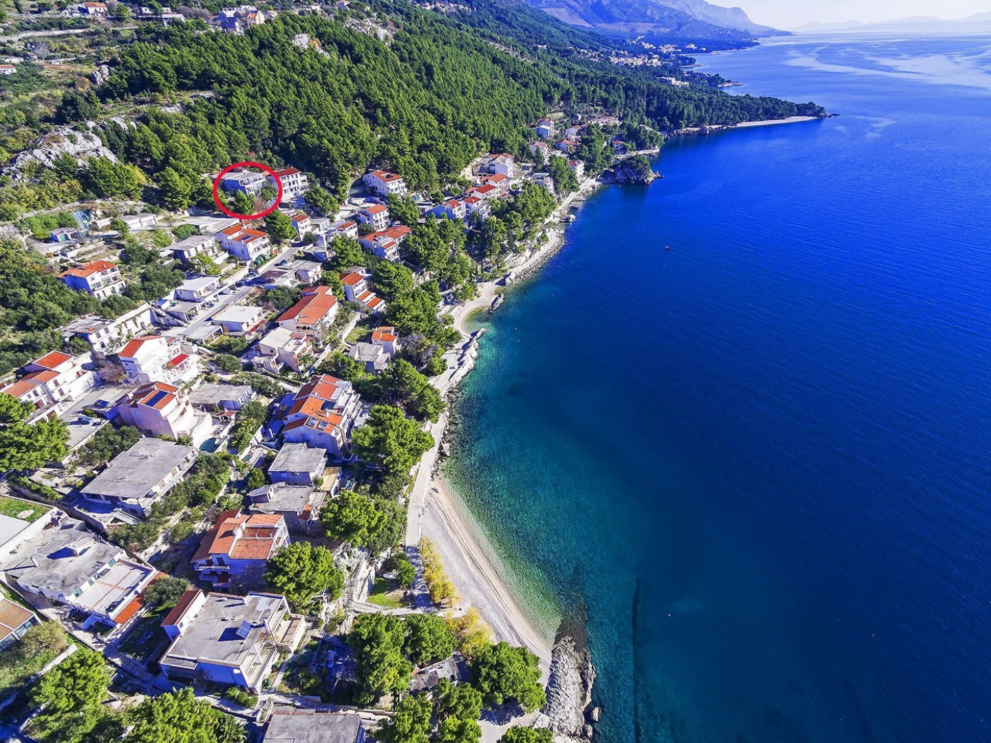 Apartment Sonja - 100 m from sea: A1 Brela, Riviera Makarska