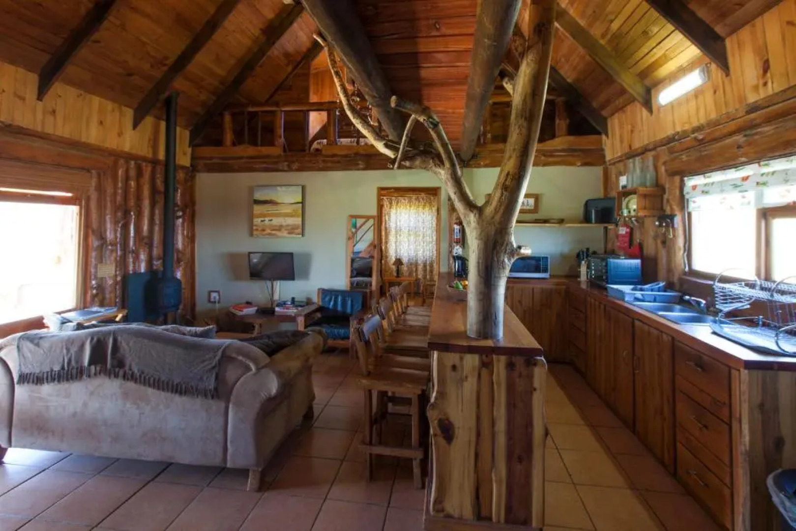A Log Home at Buffalo Creek