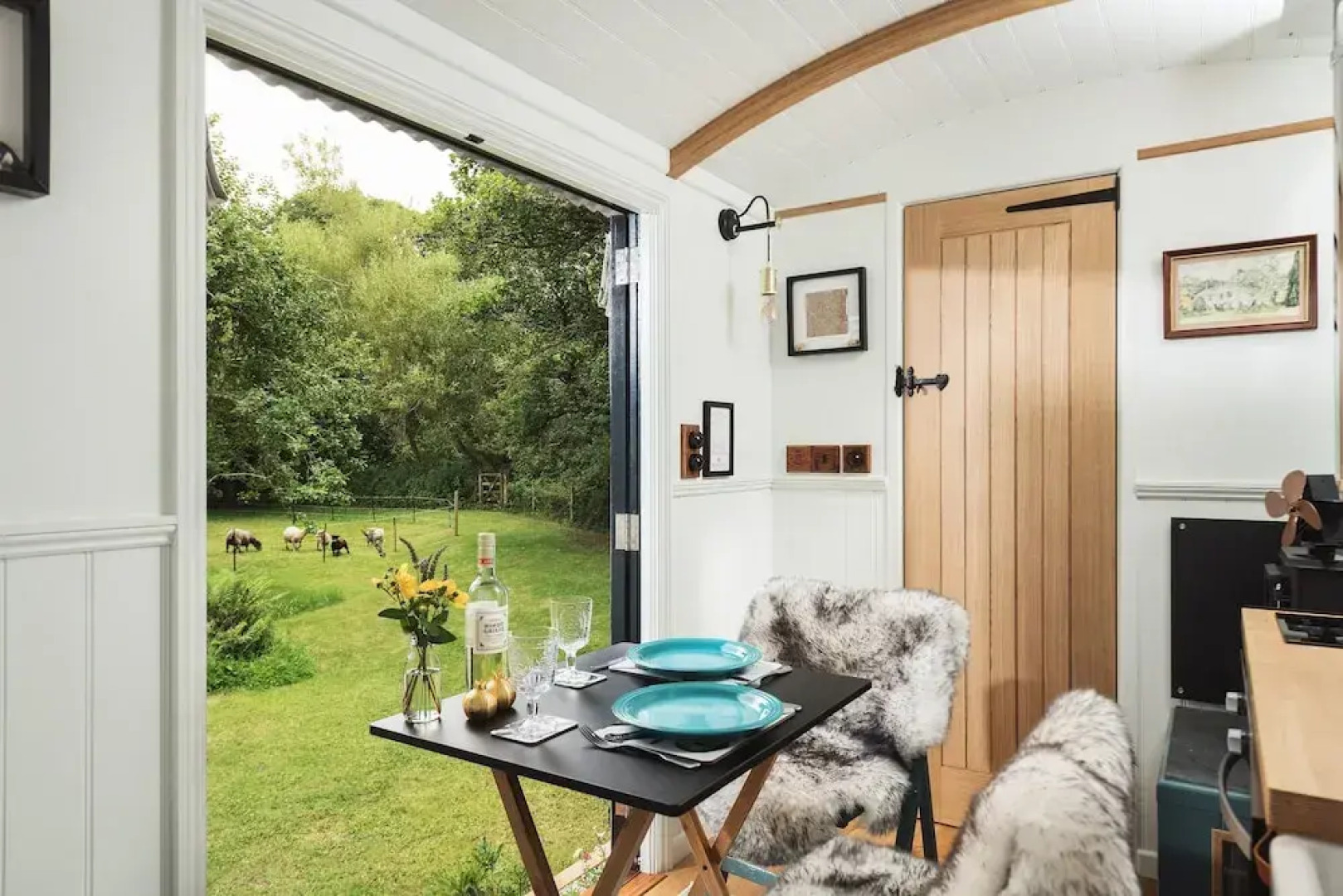 The Wriggly Tin & Baa Spa at Tregoose Old Mill