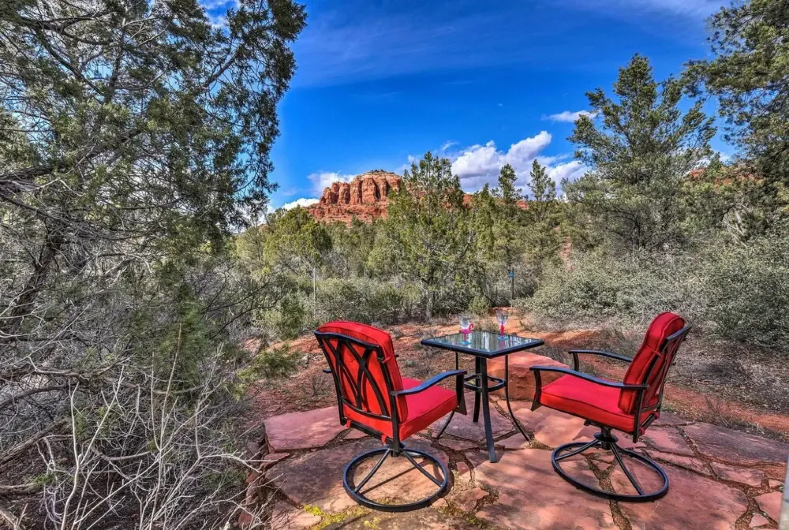 Private Patio & Red Rock Views: Sedona Apt!