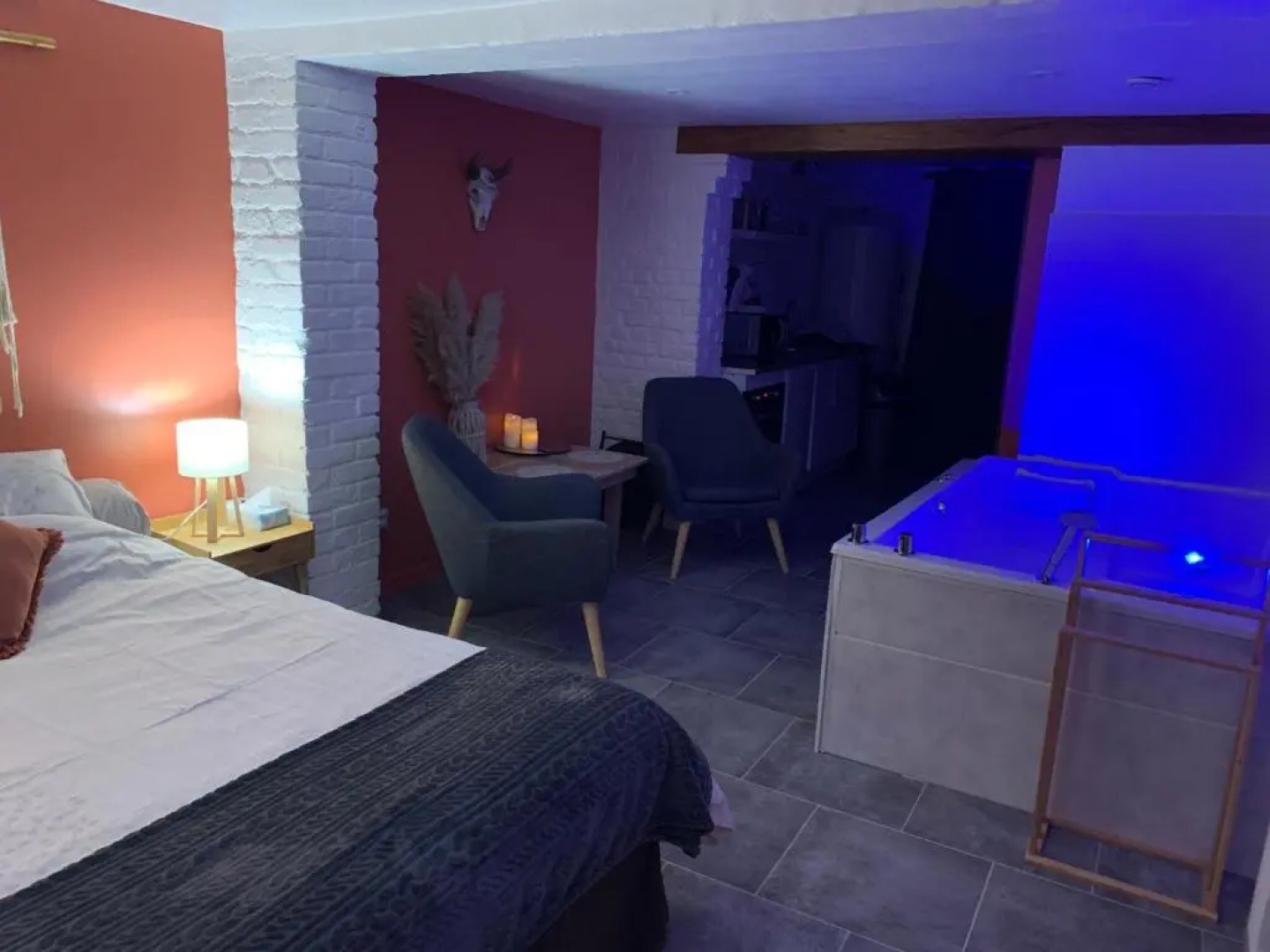 Studio Cosy Avec Jacuzzi Privatif Et Terrasse (Adults Only)