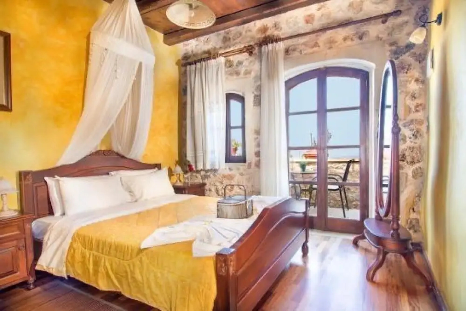 Samonas Traditional Villas Blue Villa Mantzourana - 55m Maisonette