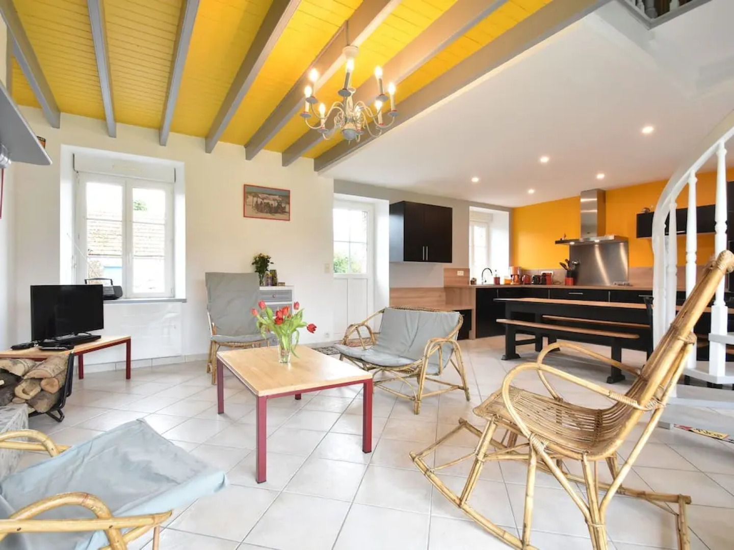 Spacious Holiday Home in Saint-germain-sur-ay With Terrace