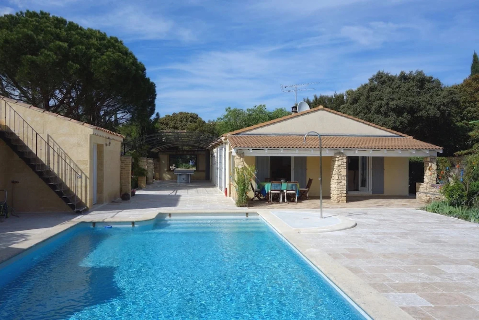 House With 4 Bedrooms in Castillon-du-gard, With Private Pool, Enclose