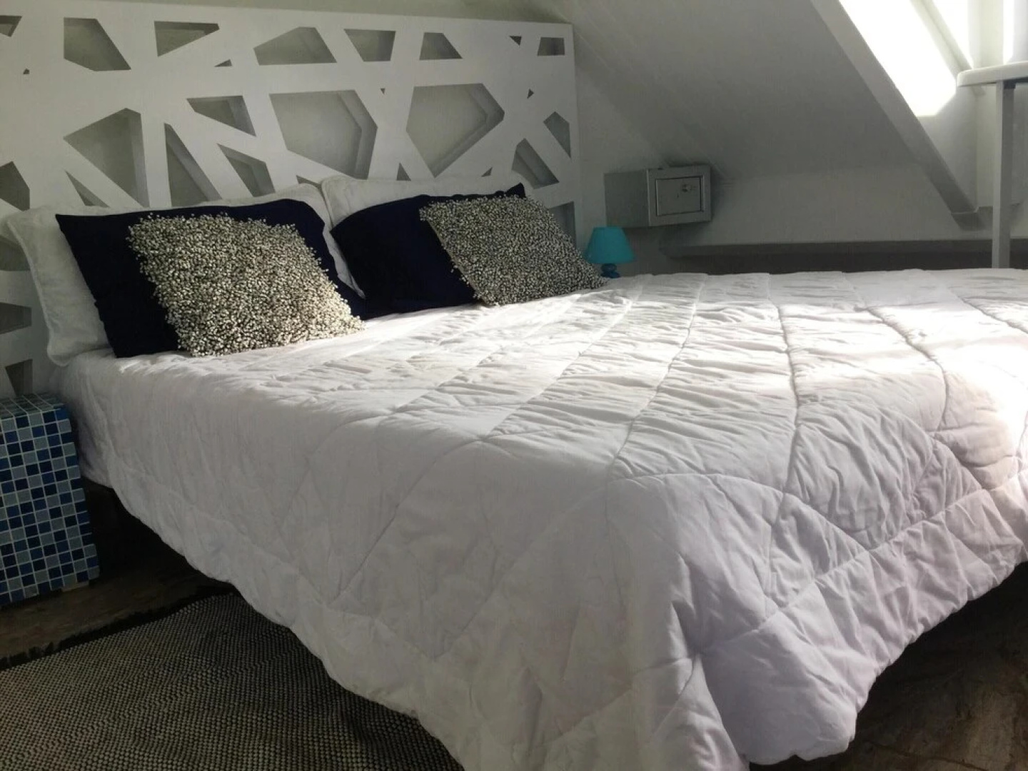 Studio in Sandy-Ground, with Wonderful Sea View, Pool Access, Furnished Balcony