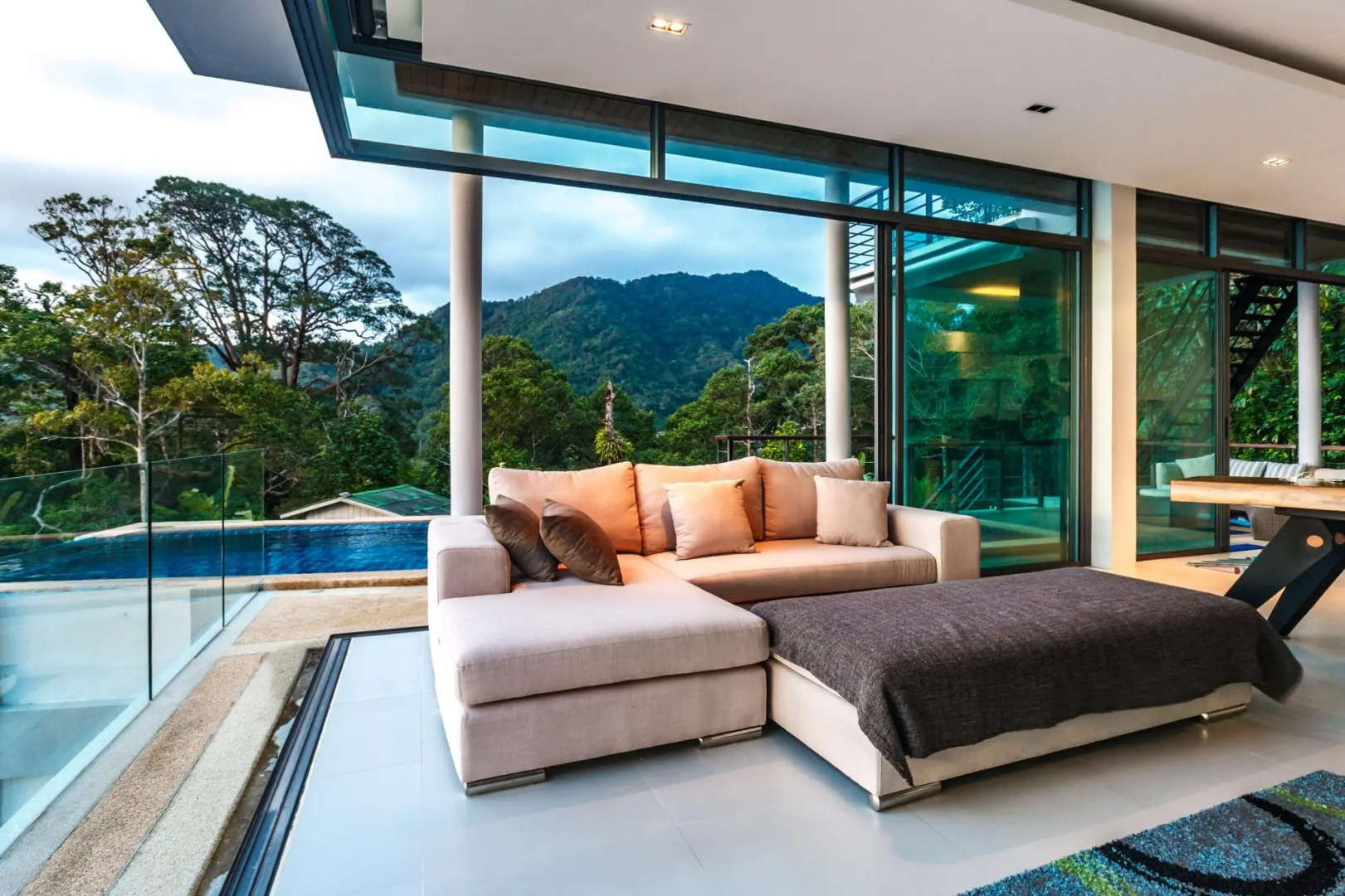 Paradesa - Seaview 3 bedroom private pool villa in Kamala