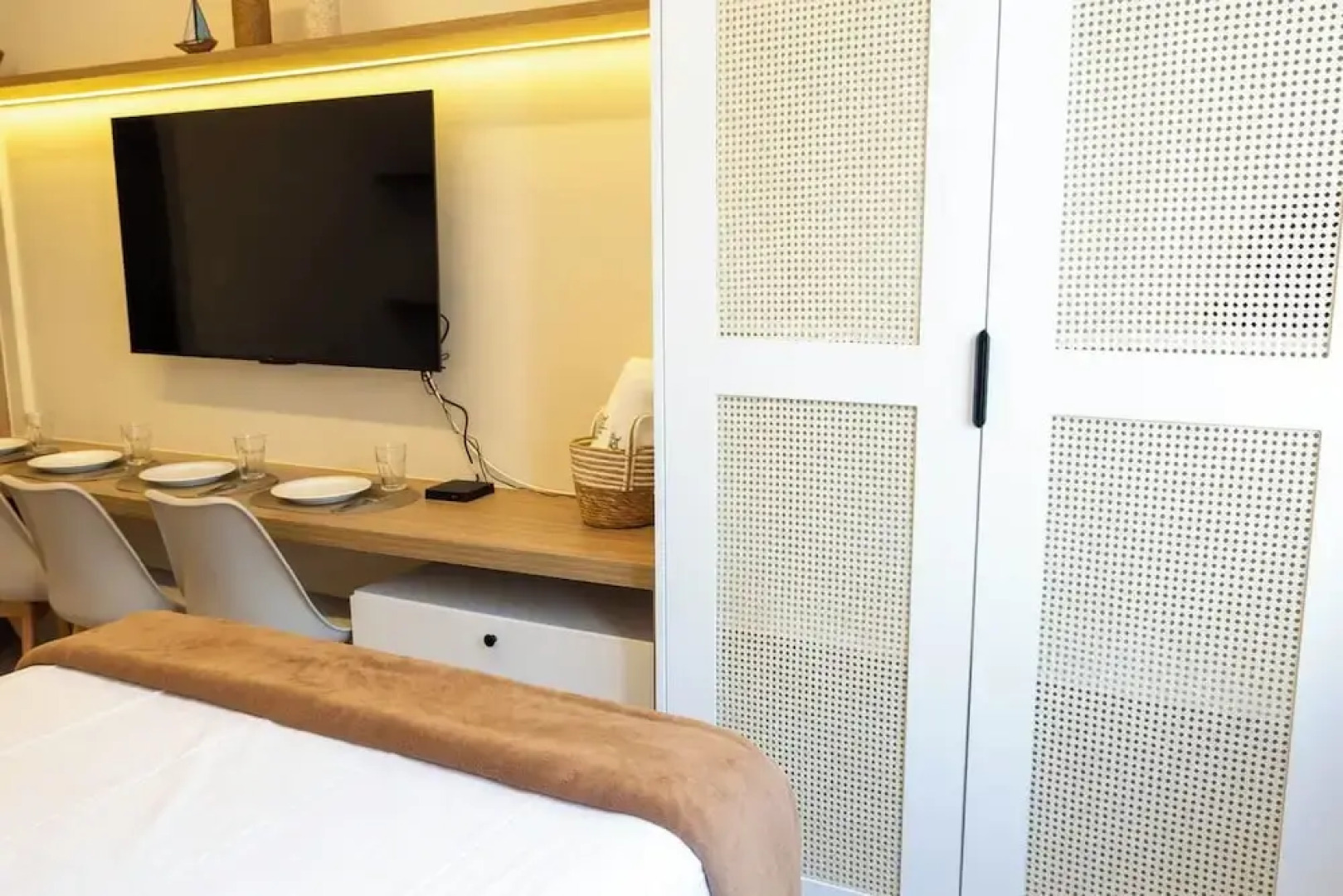 Apto com Wi-fi Frente mar - Conforto e Praticidade