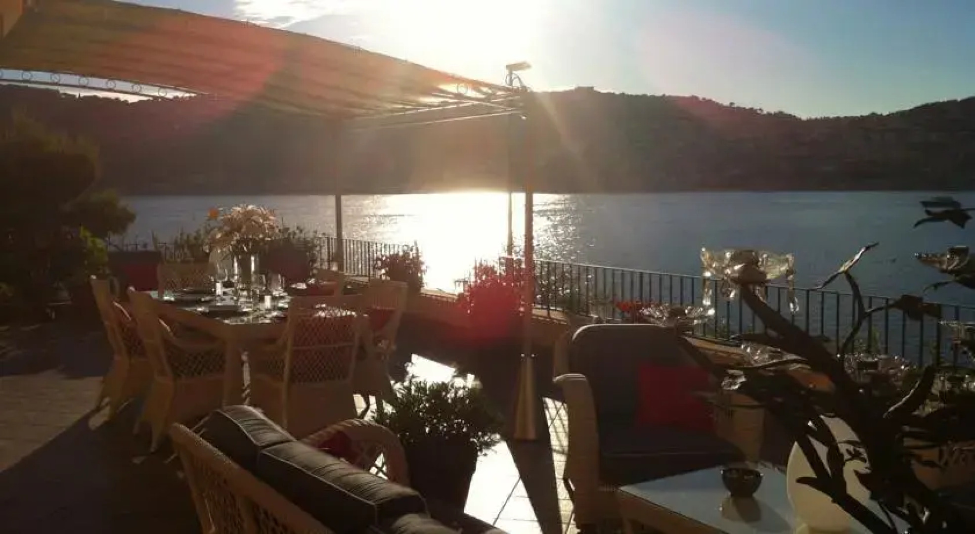 Cap Ferrat Luxury Terrace Sea Front