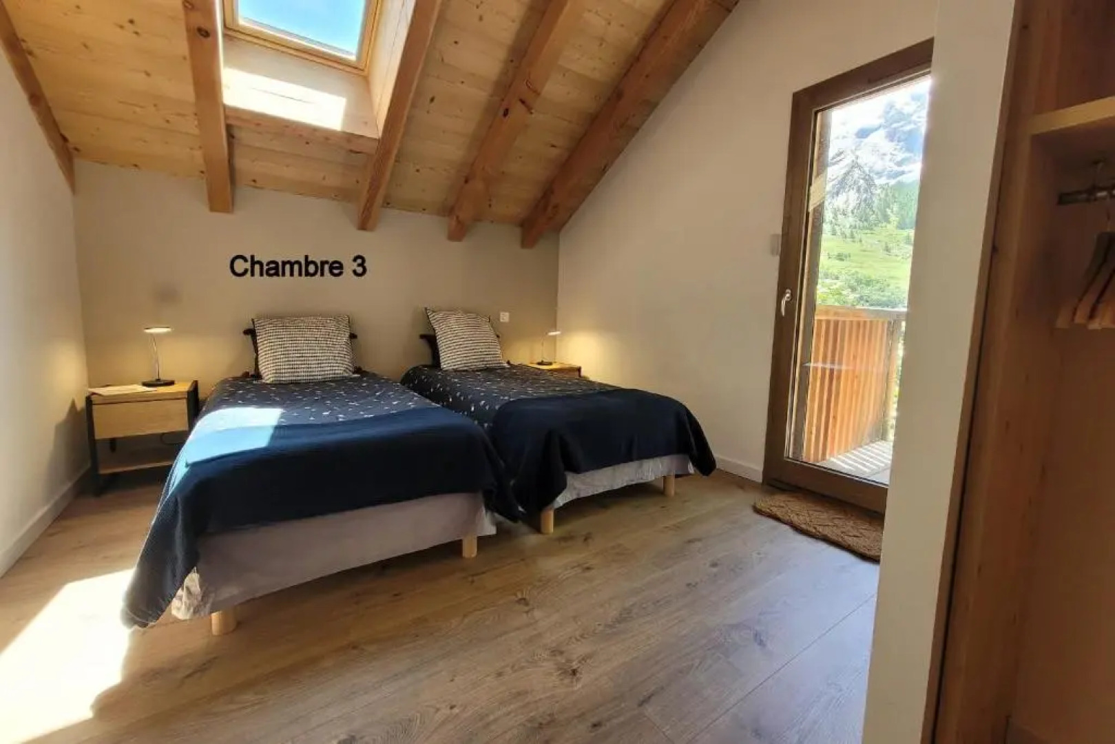 Chalet l'ecrin - New Chalet 6 pers with panoramic view of the Meije