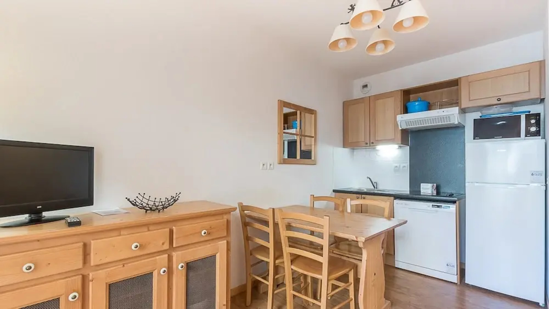 Apartment in Orcieres With Ski Slope Views