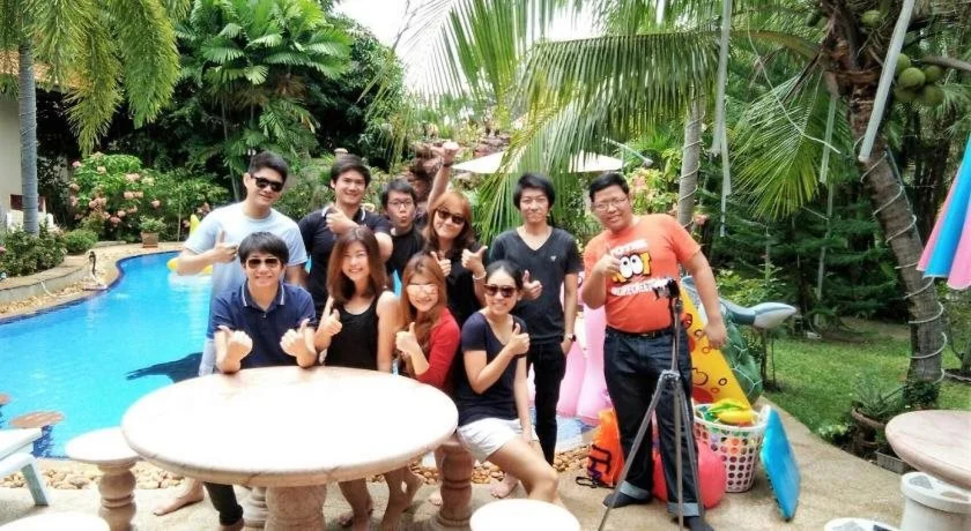 Relaxing Palm Pool Villa