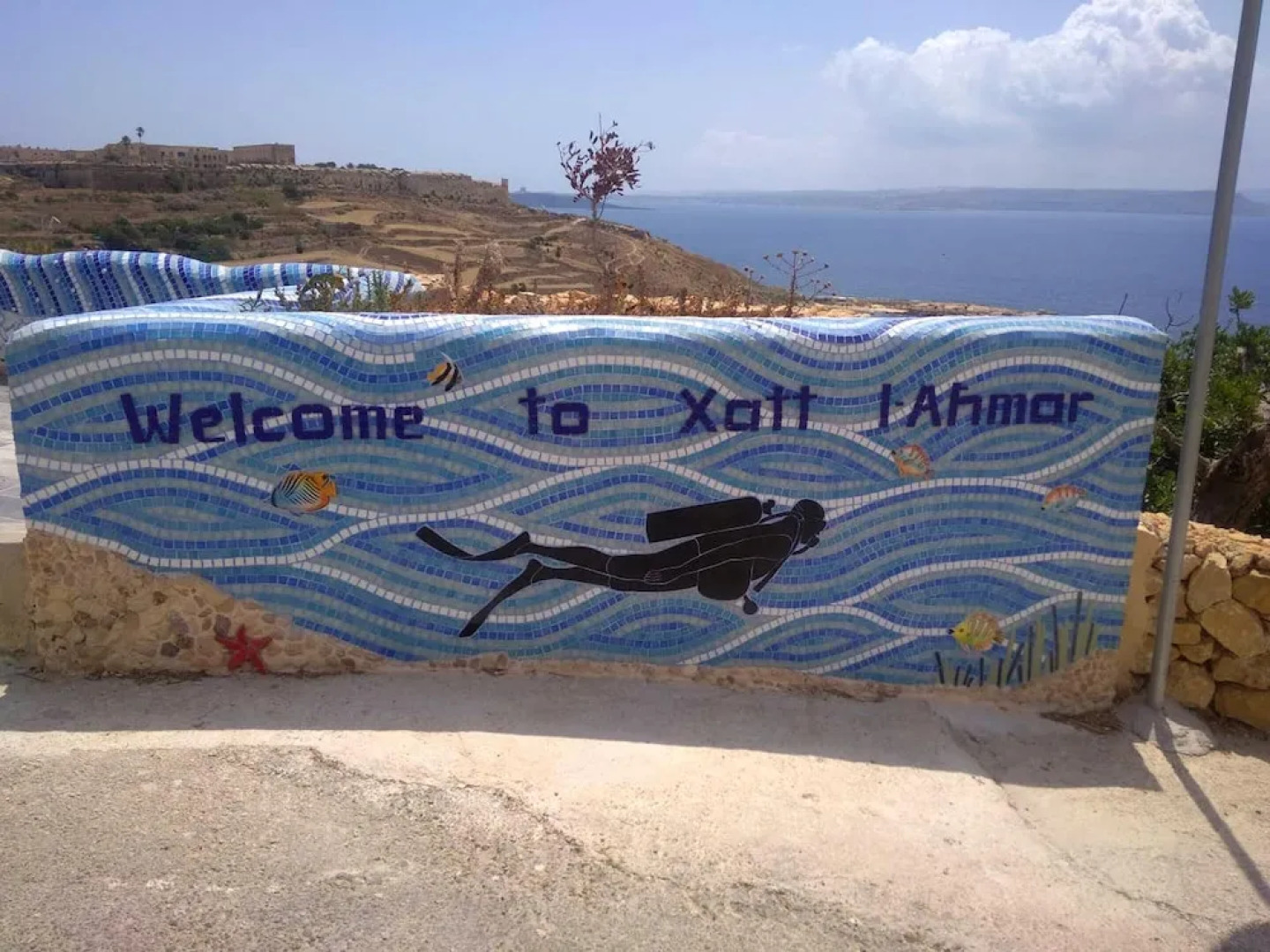 Apartment with 2 Bedrooms in Għajnsielem, with Wonderful Sea View, Furnished Terrace And Wifi