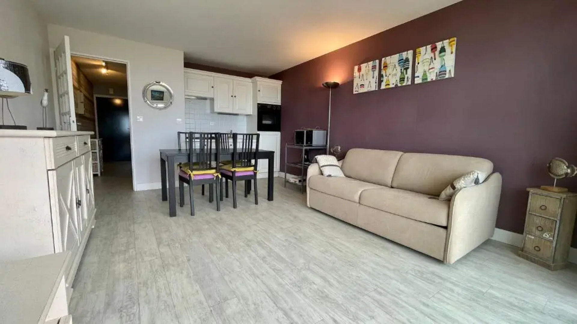 Appartement avec balcon vue mer