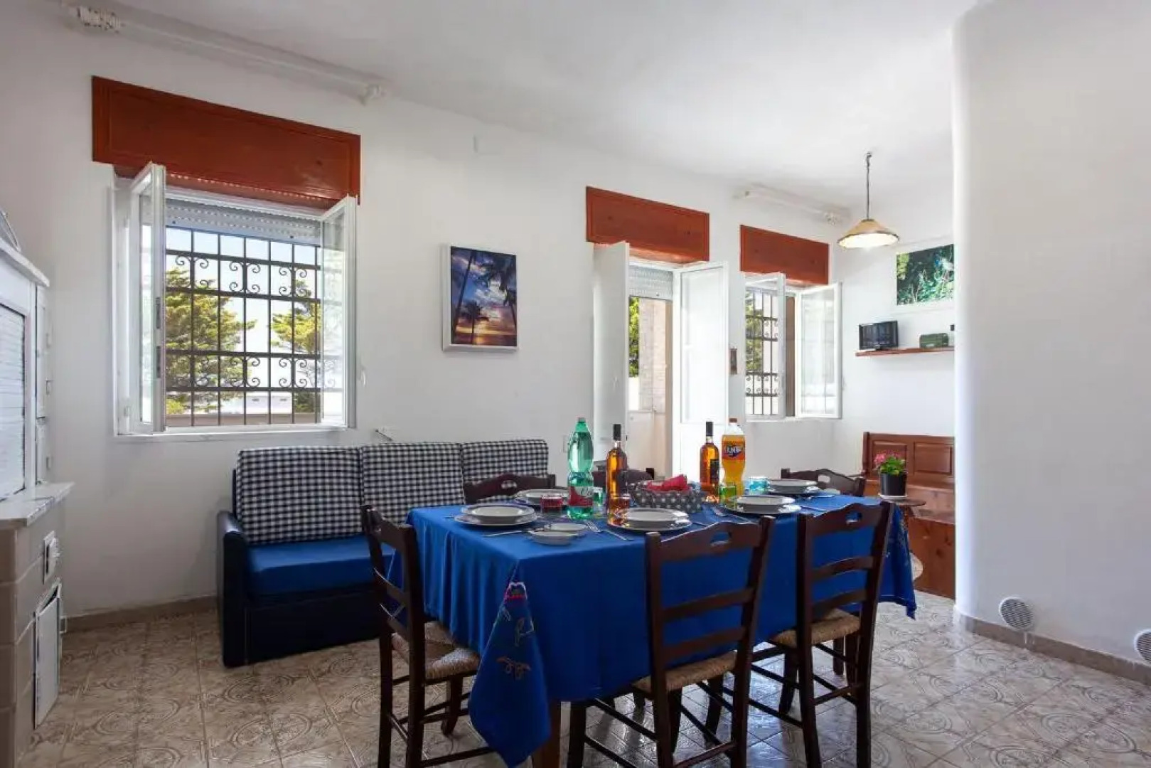 Villa fronte spiaggia con 3 camere e 2 bagni m730