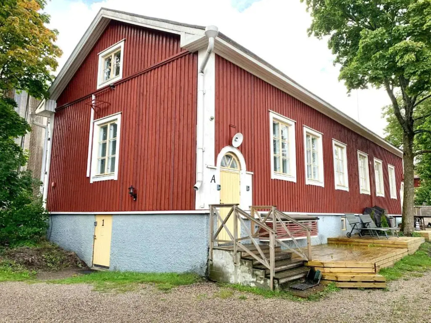 Unique open space loft studio in the attic