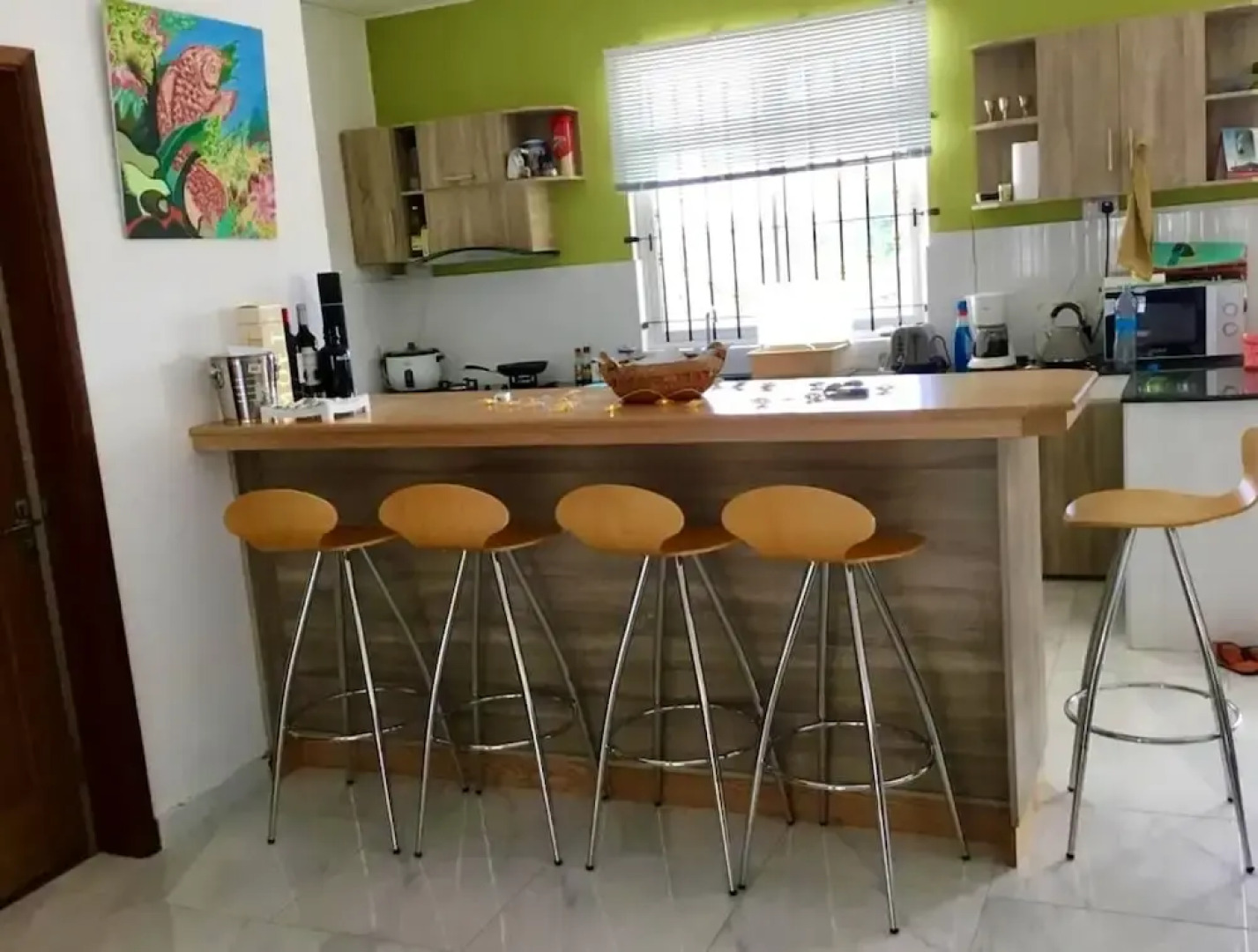 Villa With 3 Bedrooms in Calodyne, With Wonderful sea View, Private Po