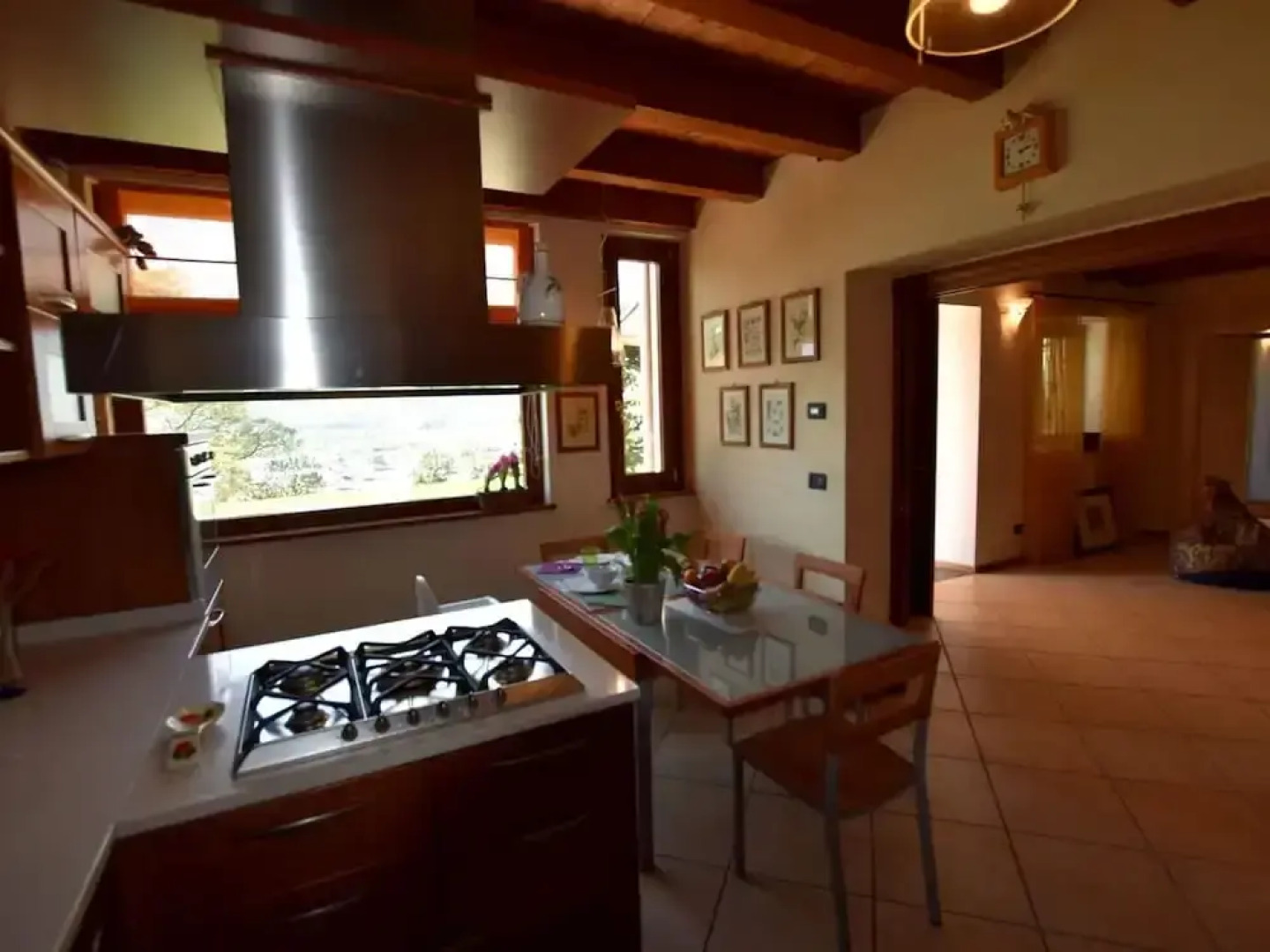 Flat in Villa, With Garden, Barbecue