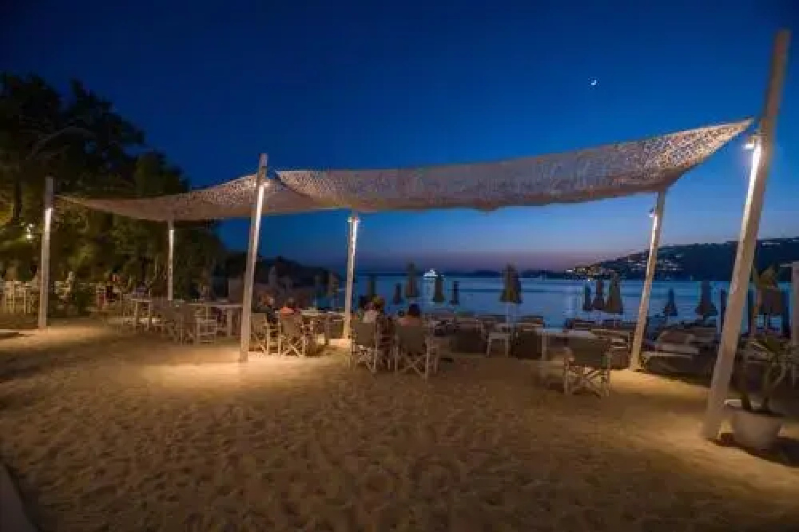 Agia Anna on the beach