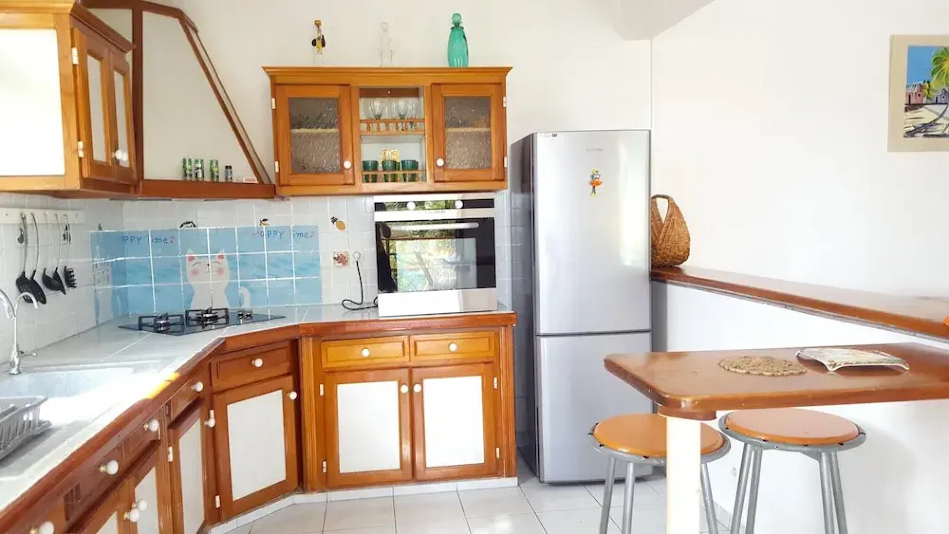 House With 2 Bedrooms in Vieux Habitants, With Wonderful sea View, Enc