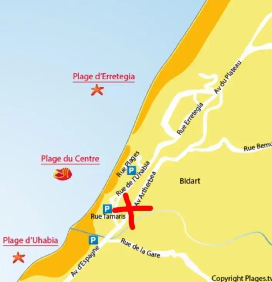 Agreable T2 a Bidart, Centre Bourg & Plages a Pied