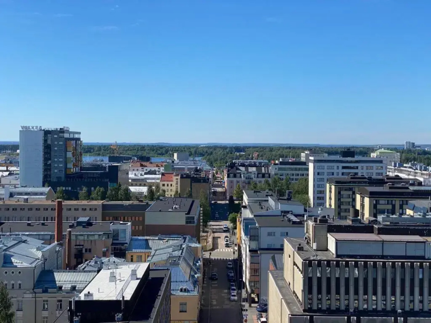 Upea 12 kerroksen kaksio ydinkeskustassa