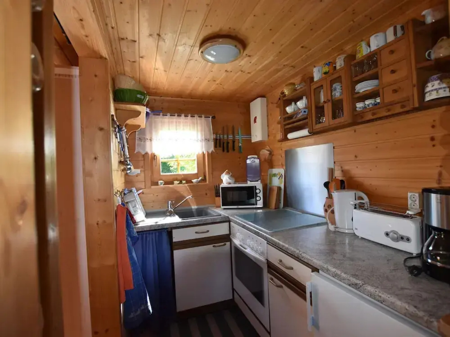 Log Cabin Near Baltic Sea Lighthouse