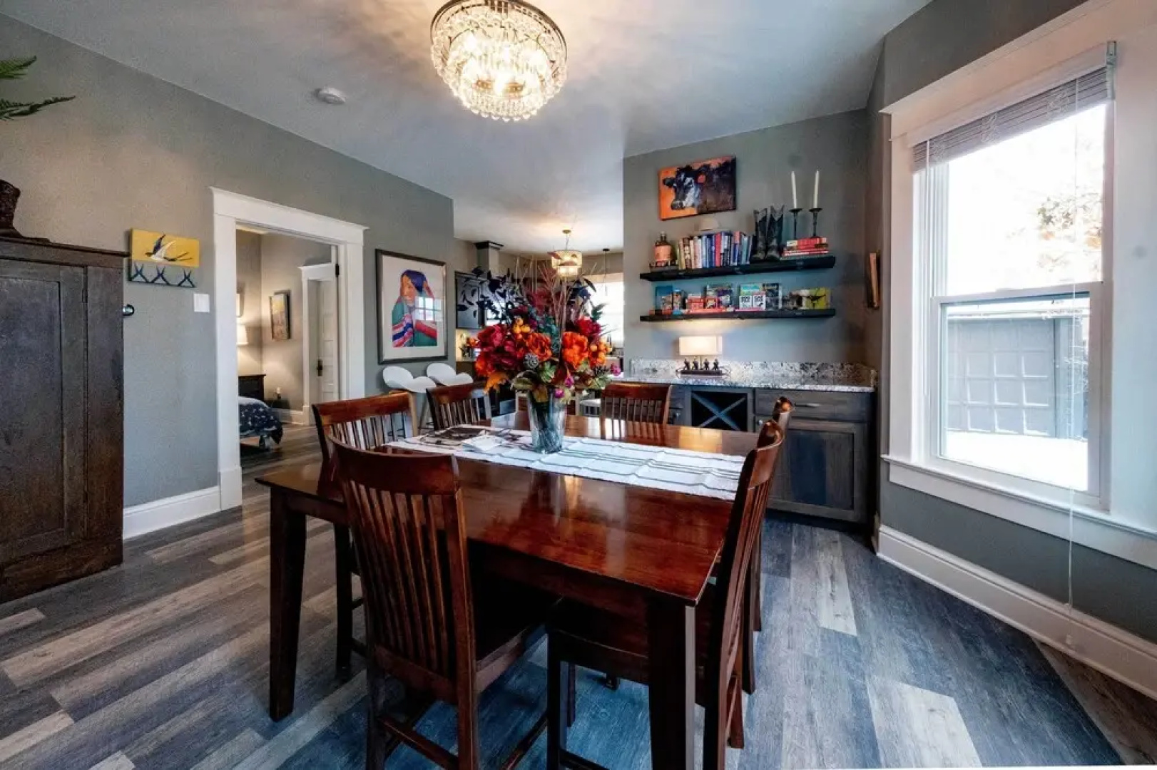 Contemporary Sheridan Home w/ Porch - Walk Dtwn