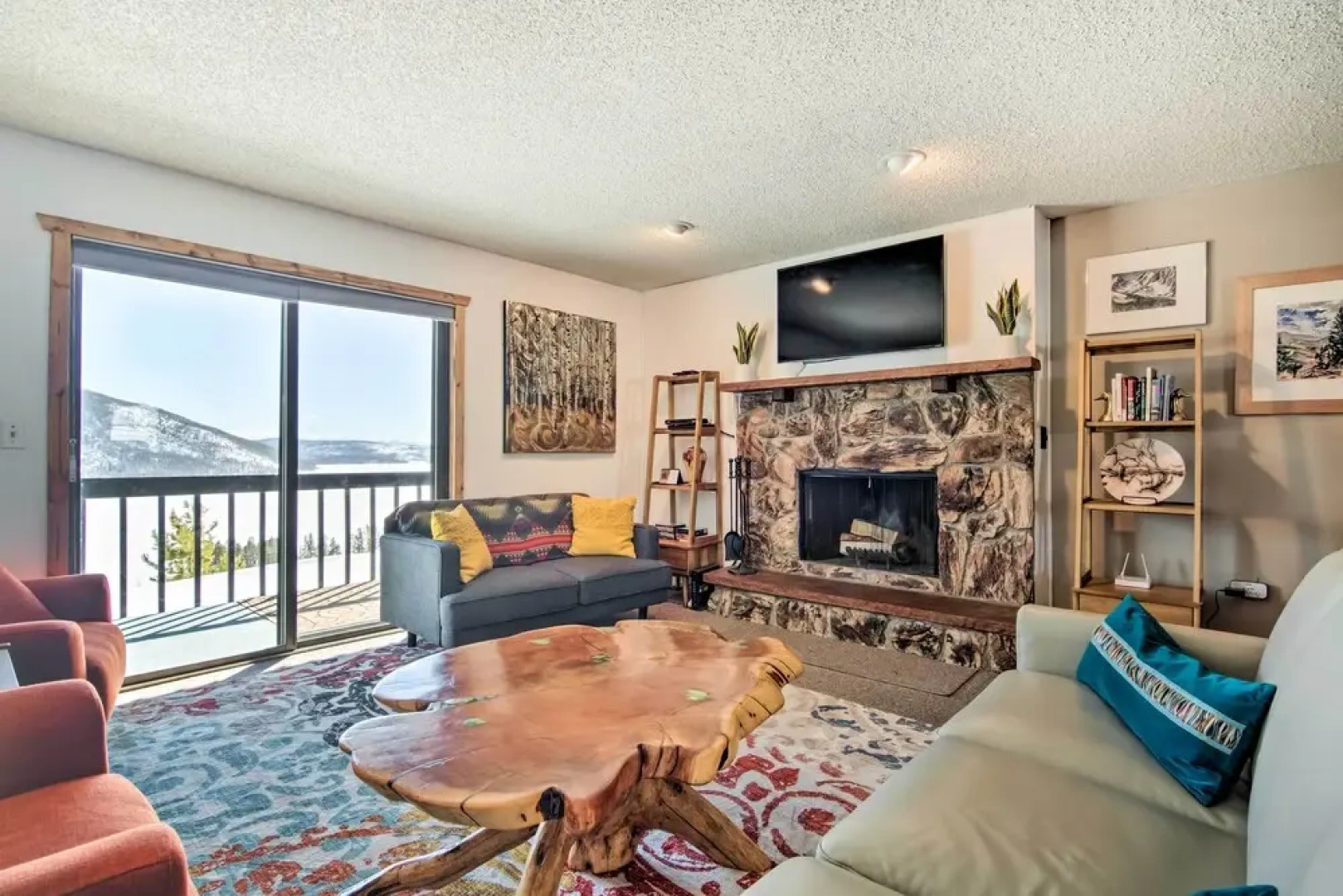 Grand Lake Condo: Best Lake View + Panoramic Deck