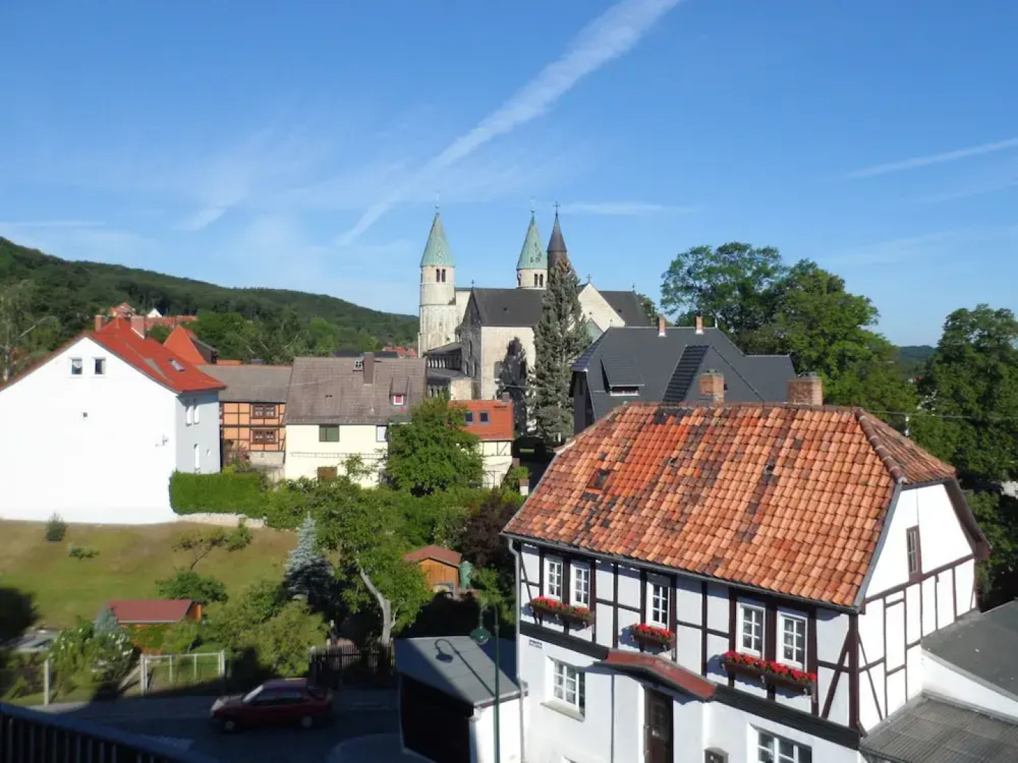 Apartment in Gernrode in the Harz With Amazing View of the Town