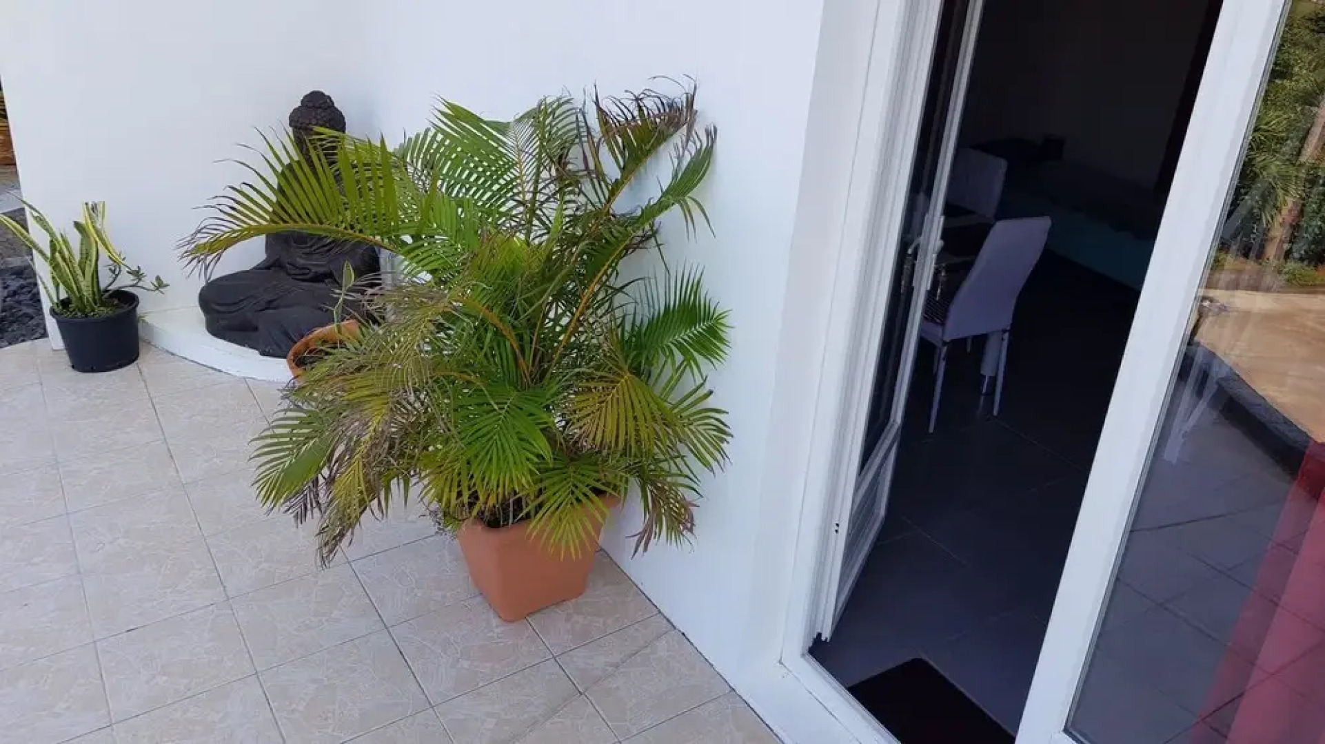 House With one Bedroom in Saint Joseph, With Wonderful sea View, Furni