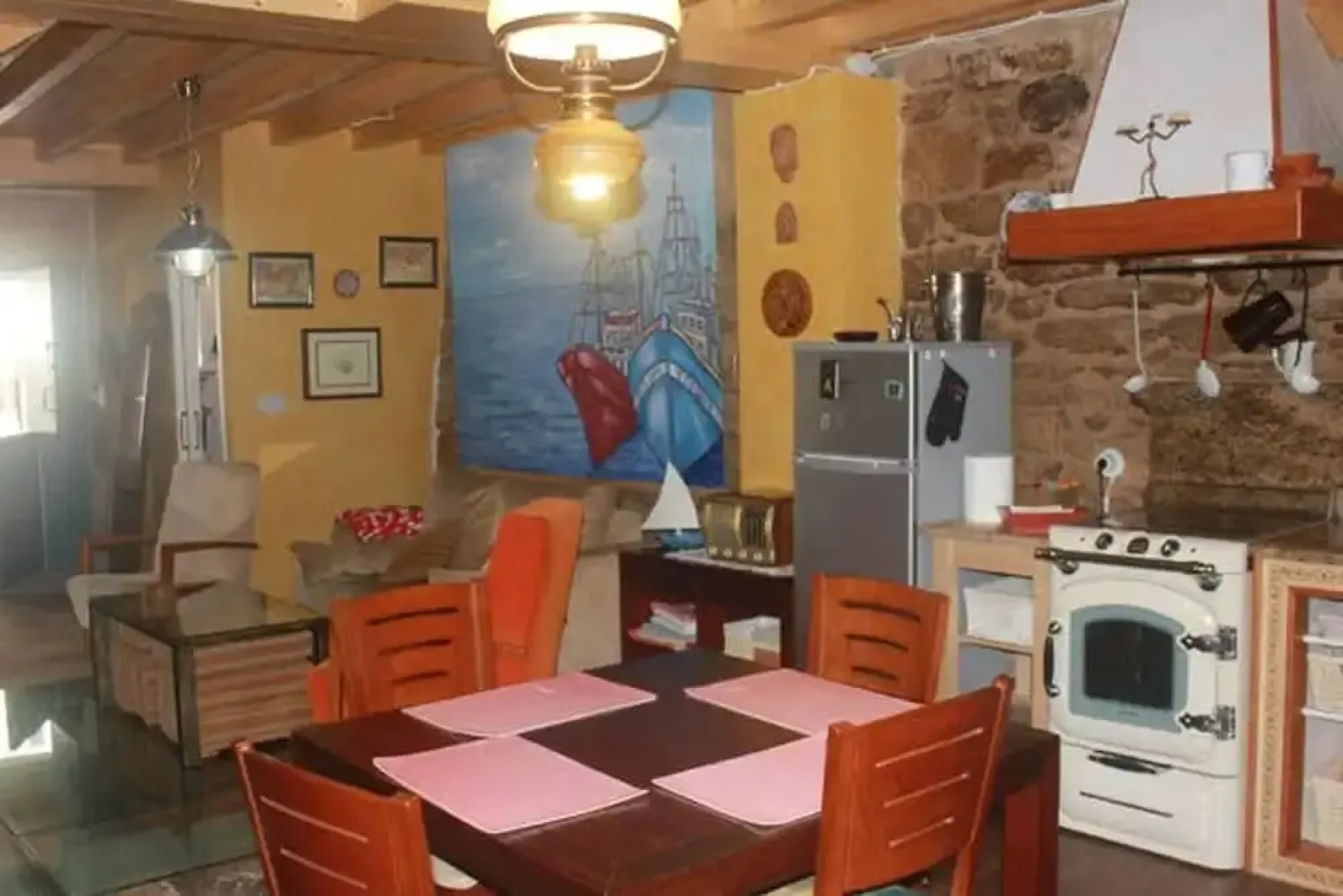 House With 3 Bedrooms in Muros, With Wonderful City View and Wifi Near the Beach