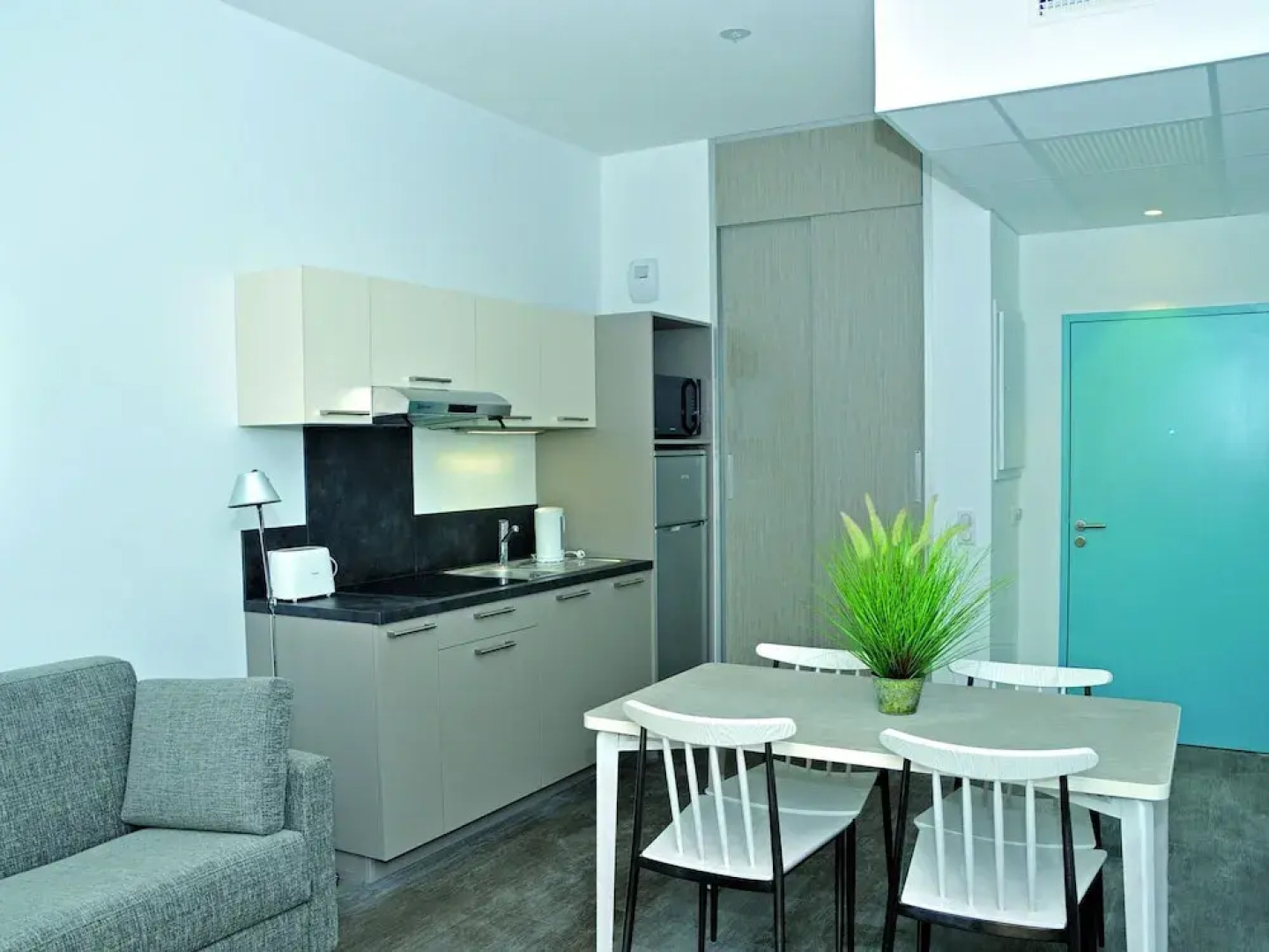 Modern studio located 500 m. from the heart of a spa town