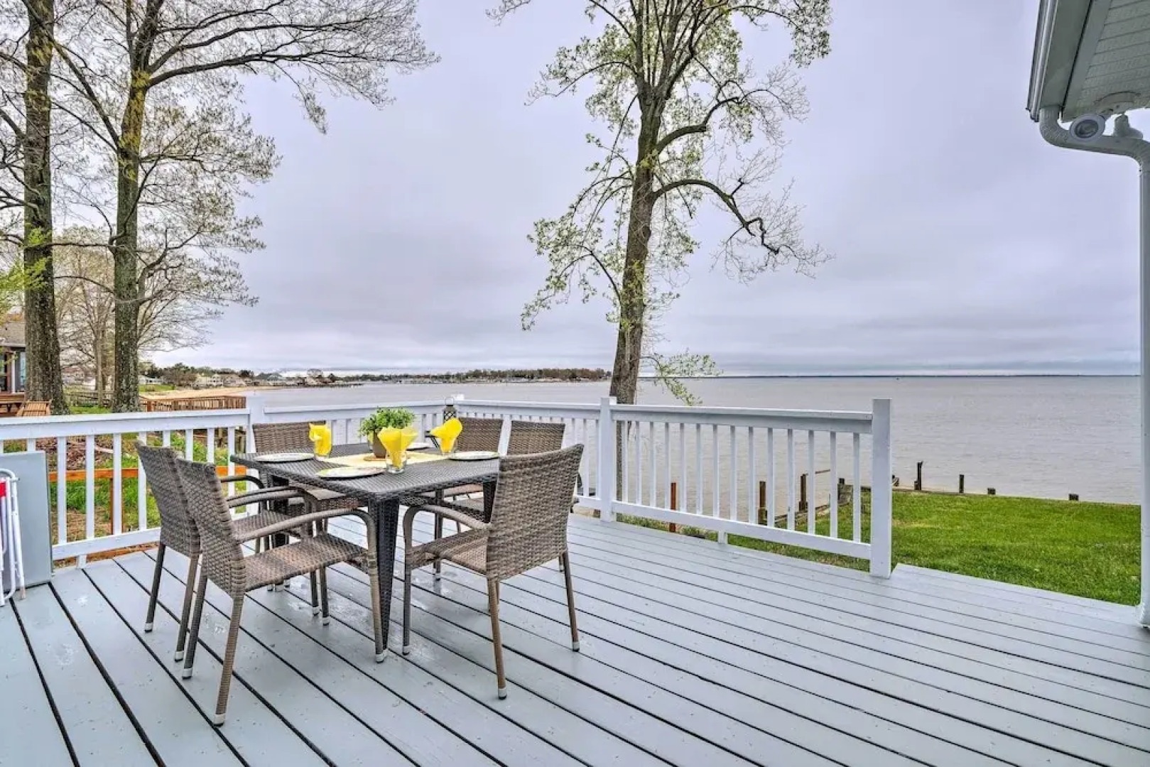 Waterfront Cottage w/ Private Beach + Deck!