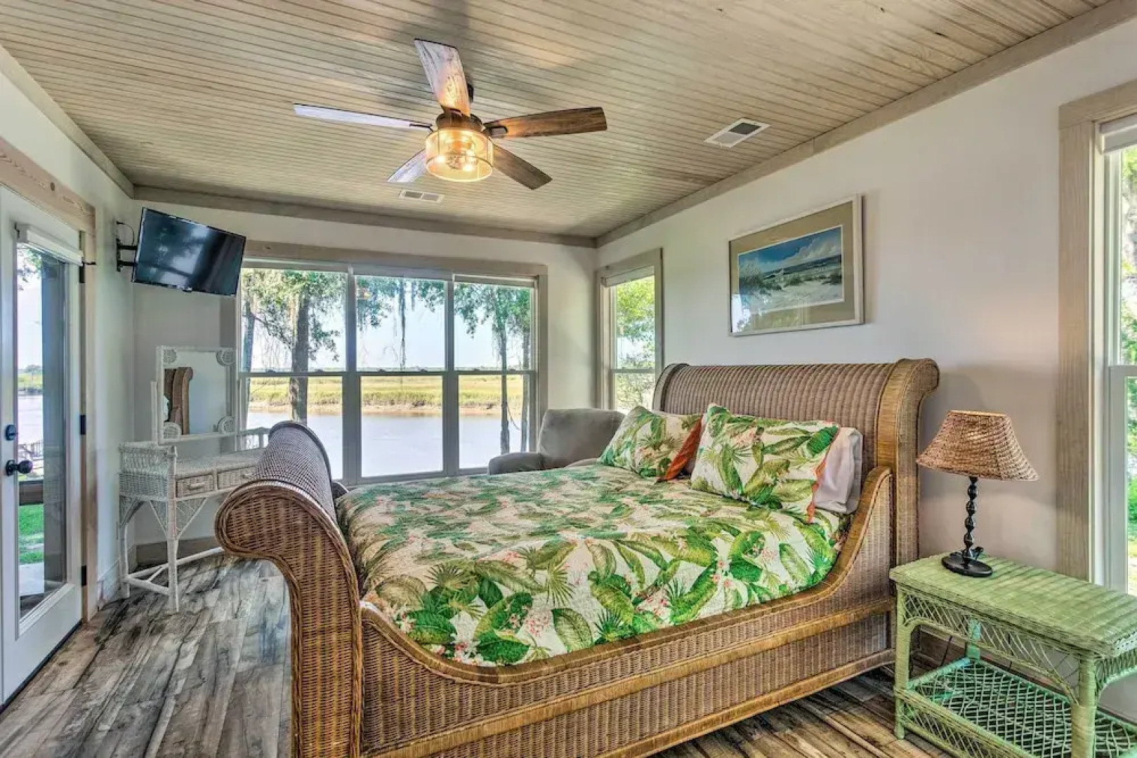 Private Dock + Fire Pit: Riverfront Darien Cottage