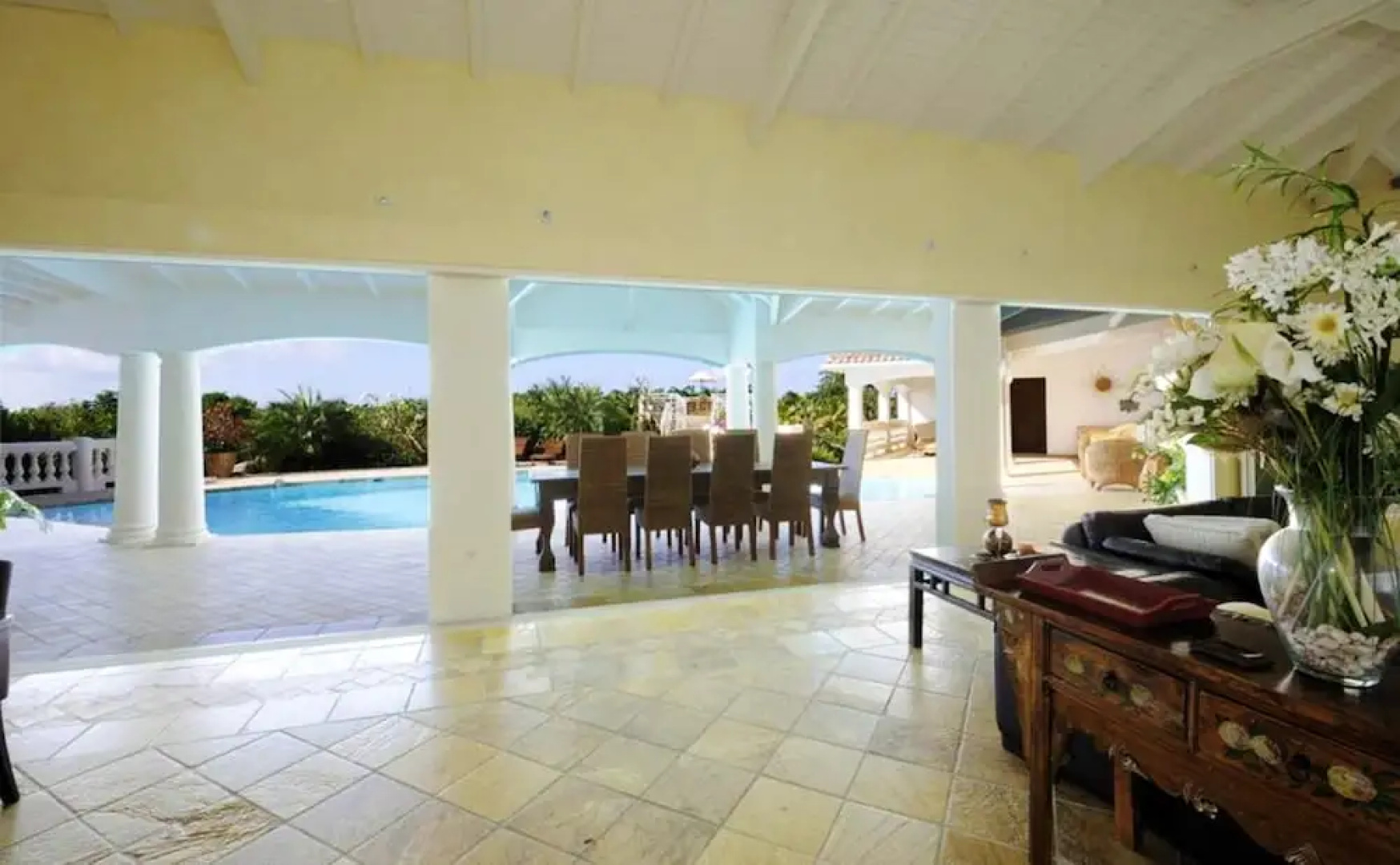 Villa With 4 Bedrooms in Saint Martin, With Wonderful sea View, Privat