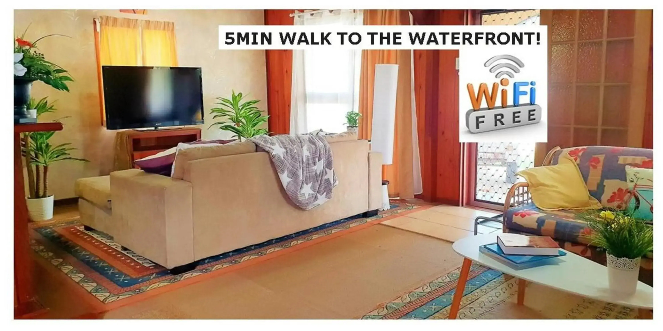 WOODY Pt - AMAZING 1970's SHARE HOUSE BY THE SEA-3 rooms available!