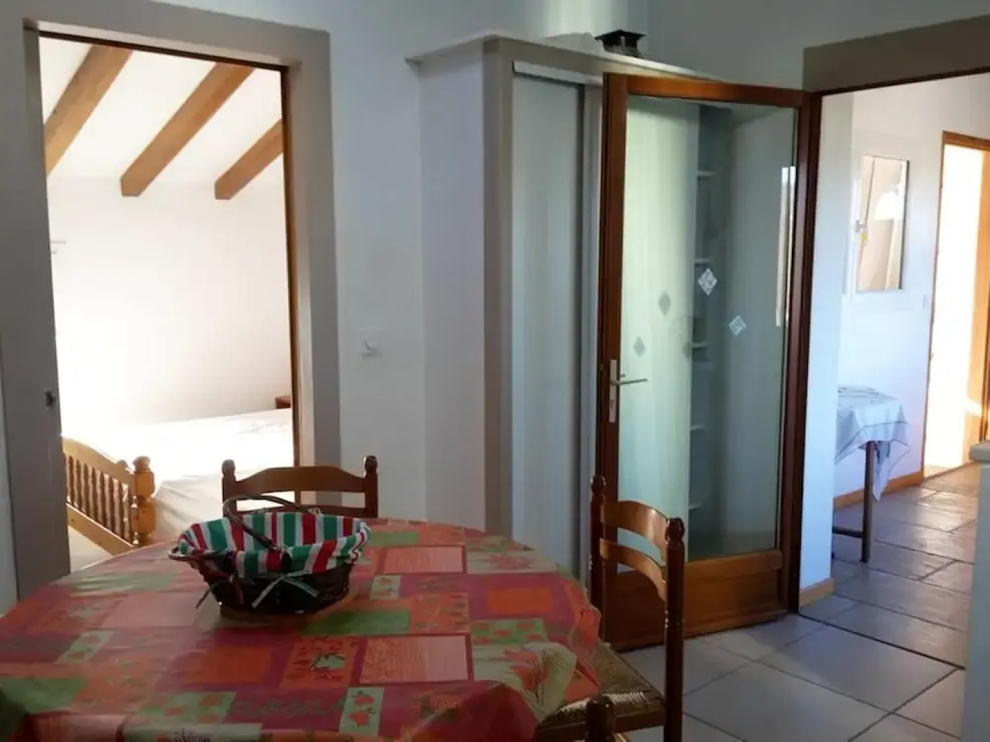 Apartment With 2 Bedrooms in Sare, With Wonderful Mountain View and Furnished Garden - 15 km From the Beach