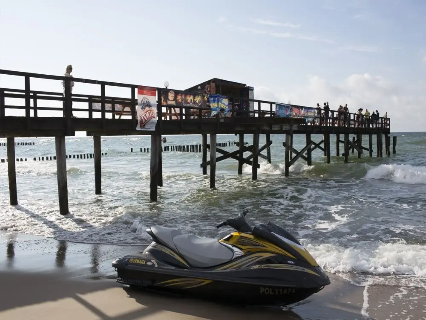 Detached holiday cottages located 200 m from the sea in a seaside village