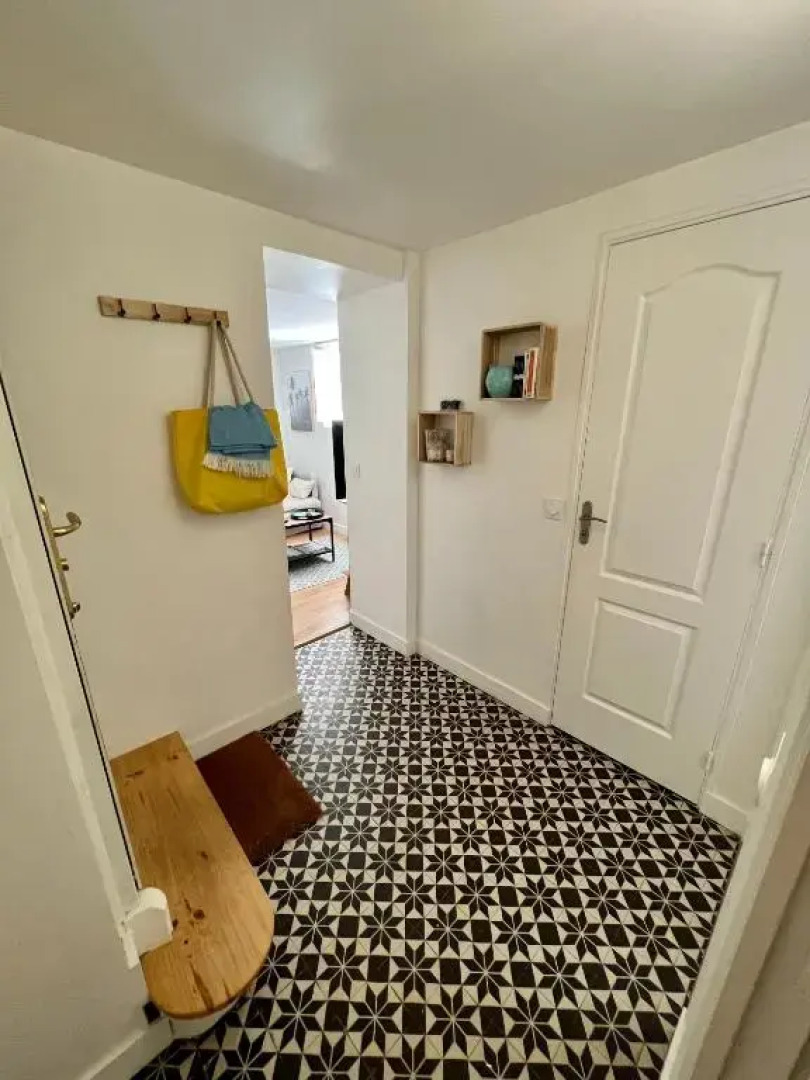 Nid douillet de 45 m2, centre-ville, 2 chambres